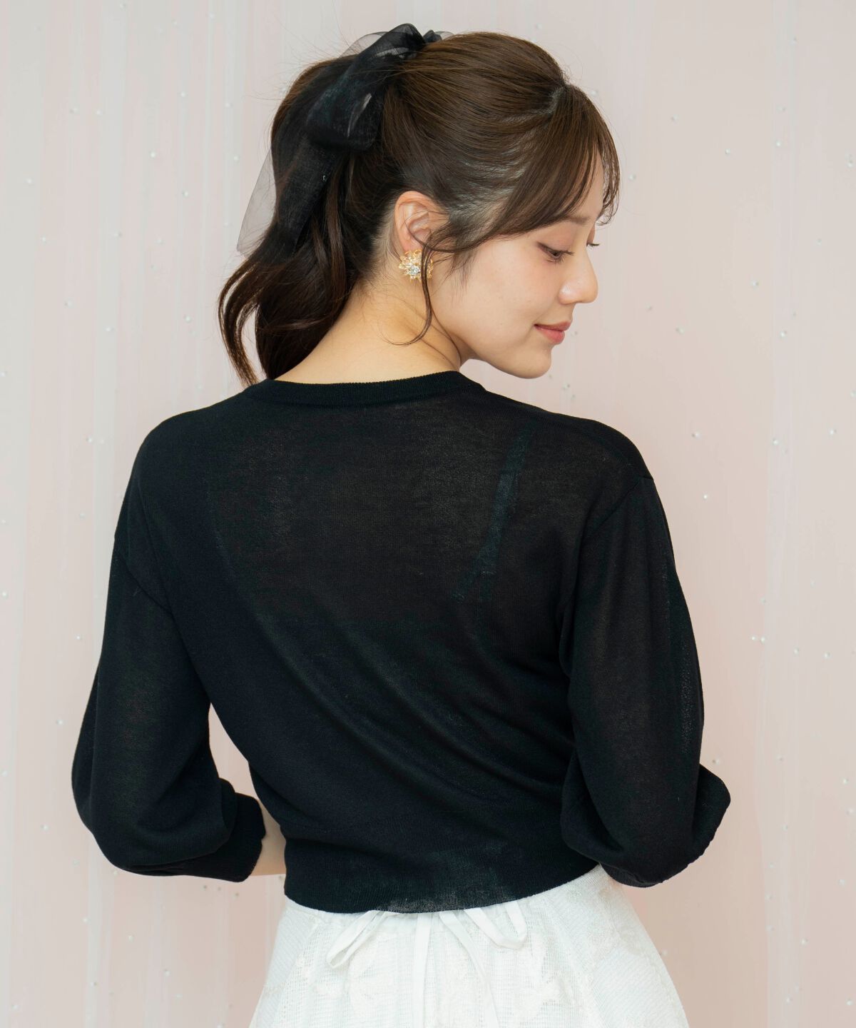 WILLSELECTION「コンパクトシアーカーディガン」|カーディガン|