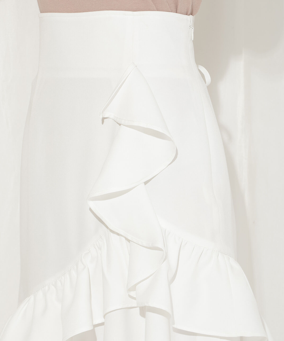 WILLSELECTION「アシメフリルティアードスカート」|フレア|