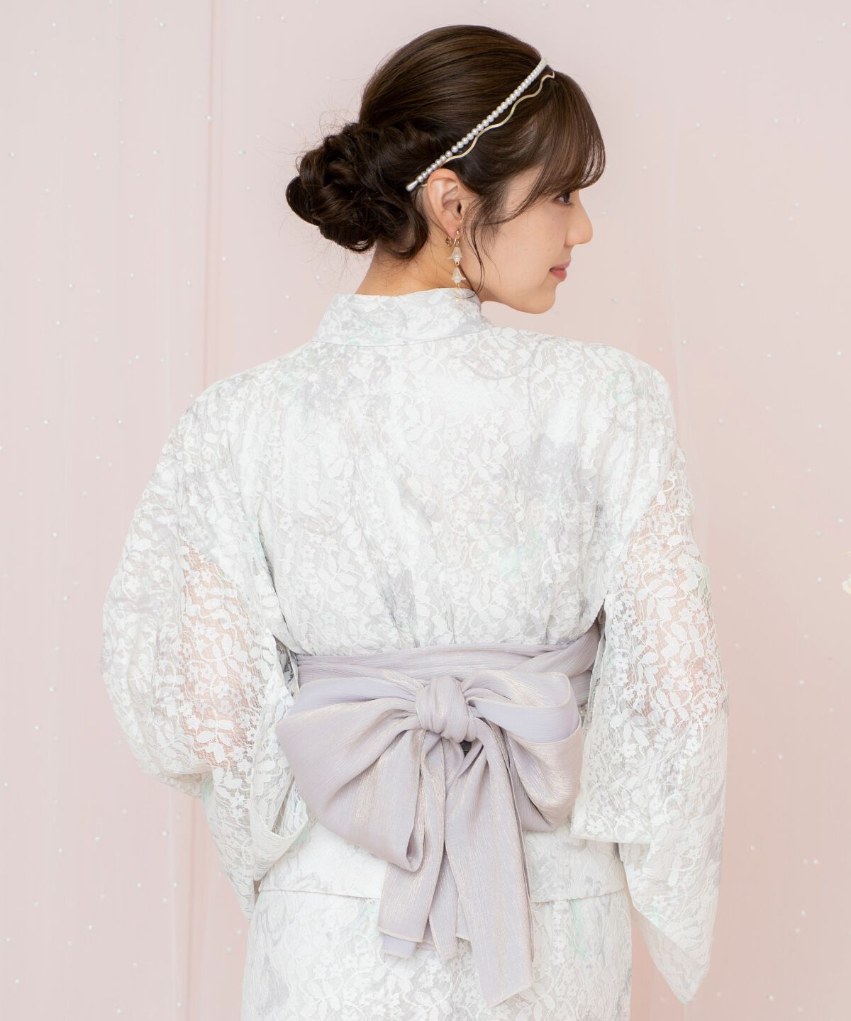 WILLSELECTION「ニュアンスフラワーレース浴衣SET」|その他|