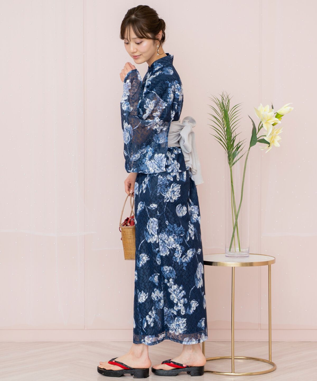 WILLSELECTION「ニュアンスフラワーレース浴衣SET」|その他|