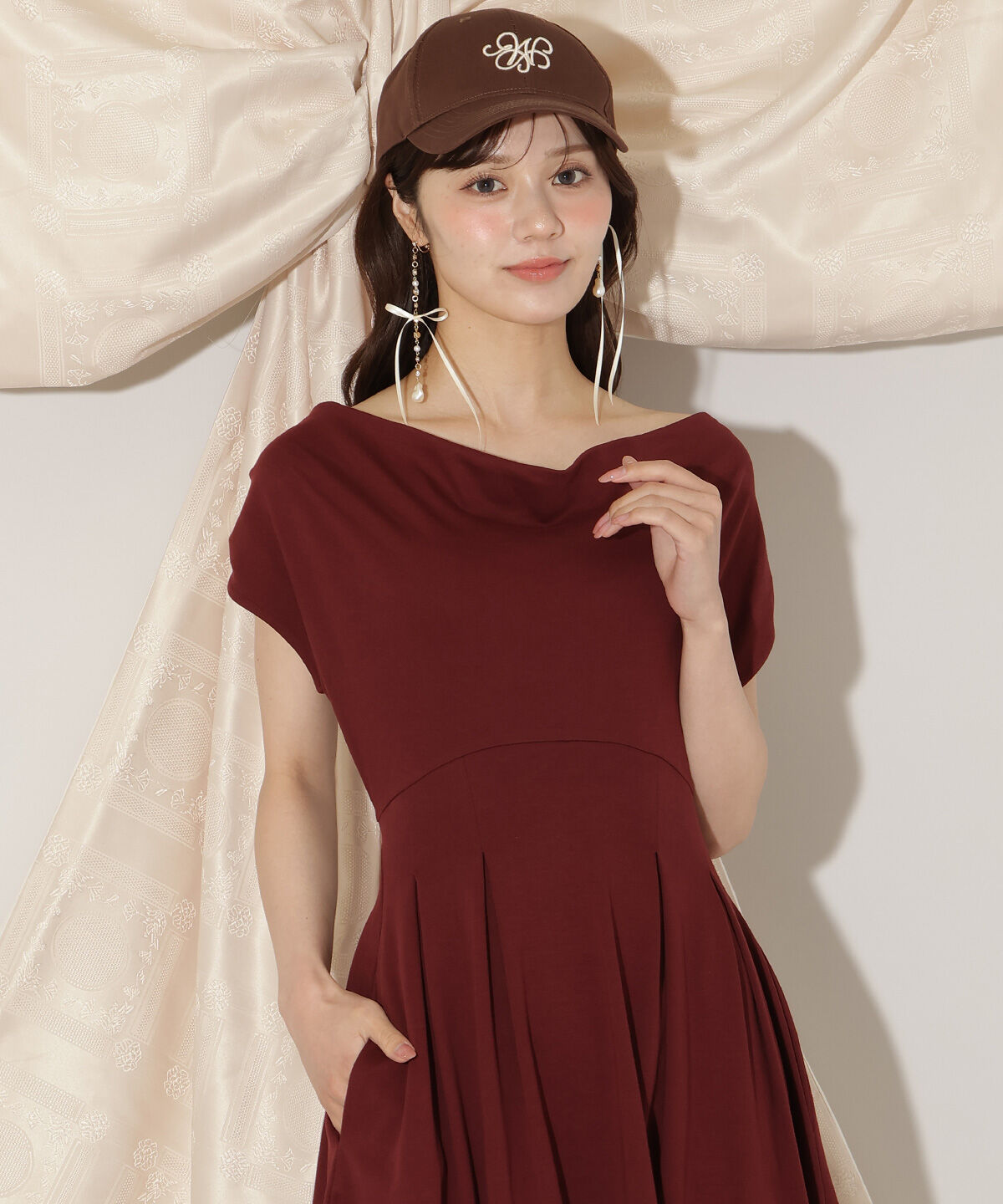 WILLSELECTION「２WAYドレープカットワンピース」|ワンピース|