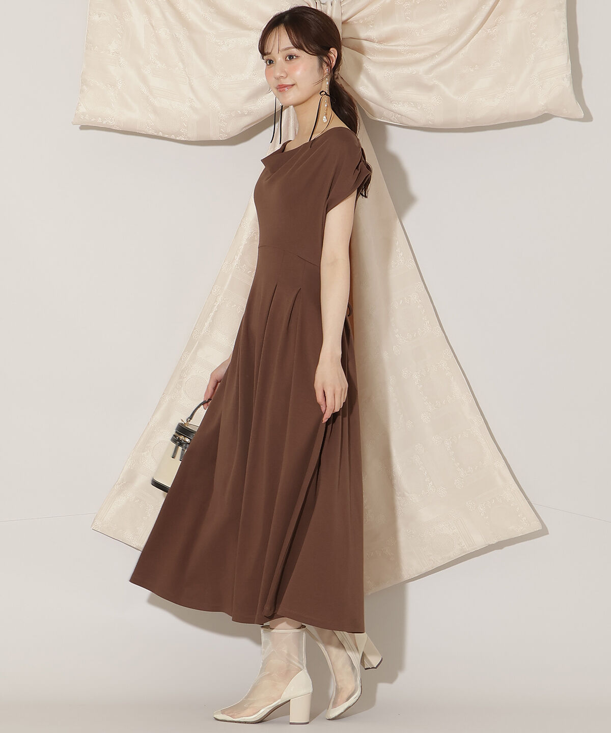 WILLSELECTION「２WAYドレープカットワンピース」|ワンピース|