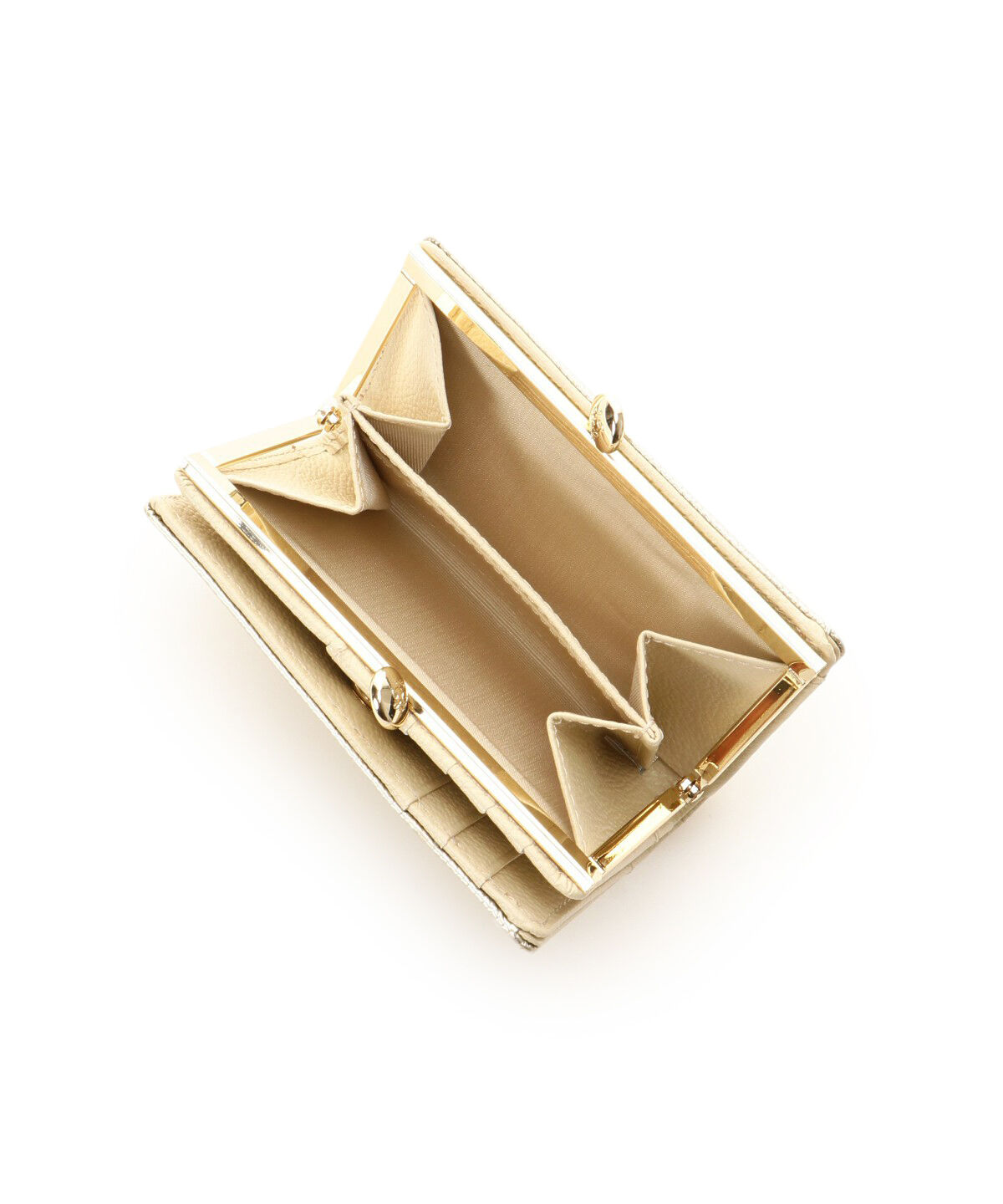 Samantha Thavasa Petit Choice「バイカラー 口金折財布」|財布|