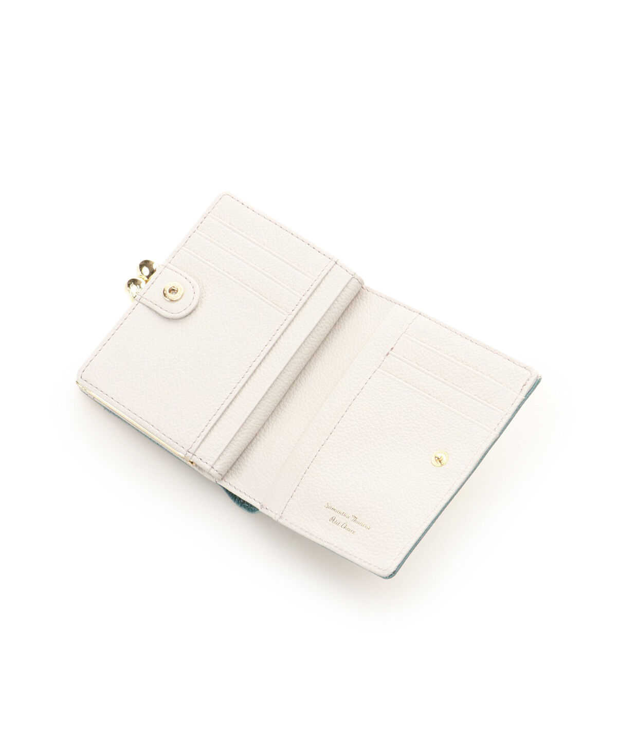 Samantha Thavasa Petit Choice「バイカラー 口金折財布」|財布|