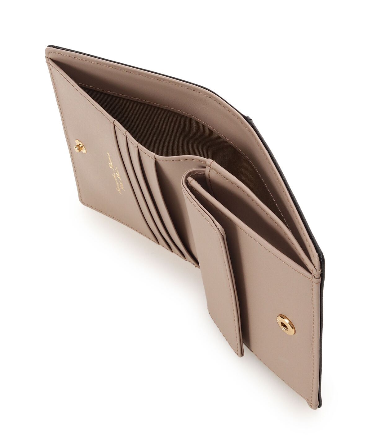 Samantha Thavasa Petit Choice「バイカラーフロントベルト 二つ折り財布」|財布|