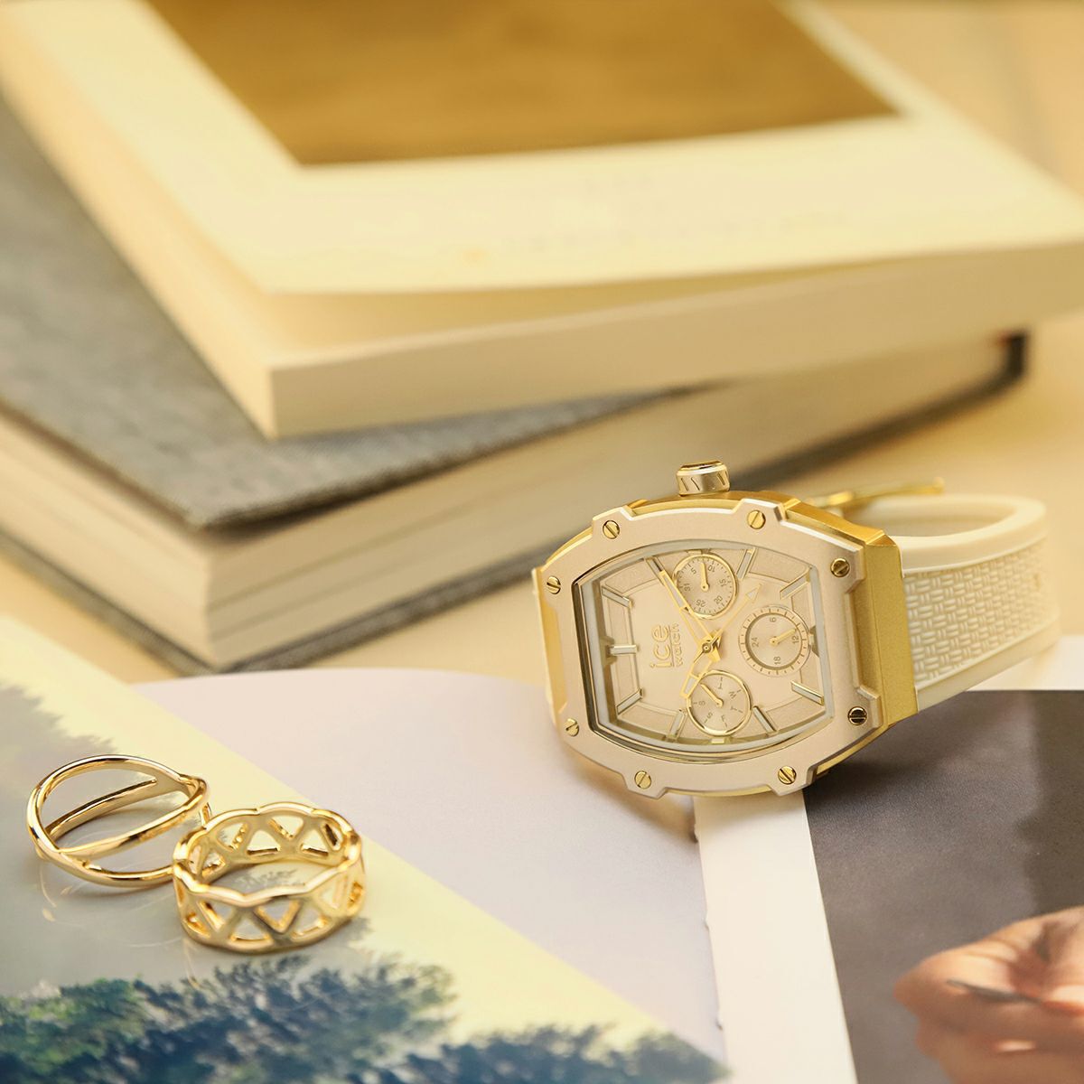 ICE-WATCH「〈ICE-WATCH(ｱｲｽｳｫｯﾁ)〉ICE boliday ｱｰﾓﾝﾄﾞｽｷﾝ Alu ｽﾓｰﾙ MT」|腕時計|