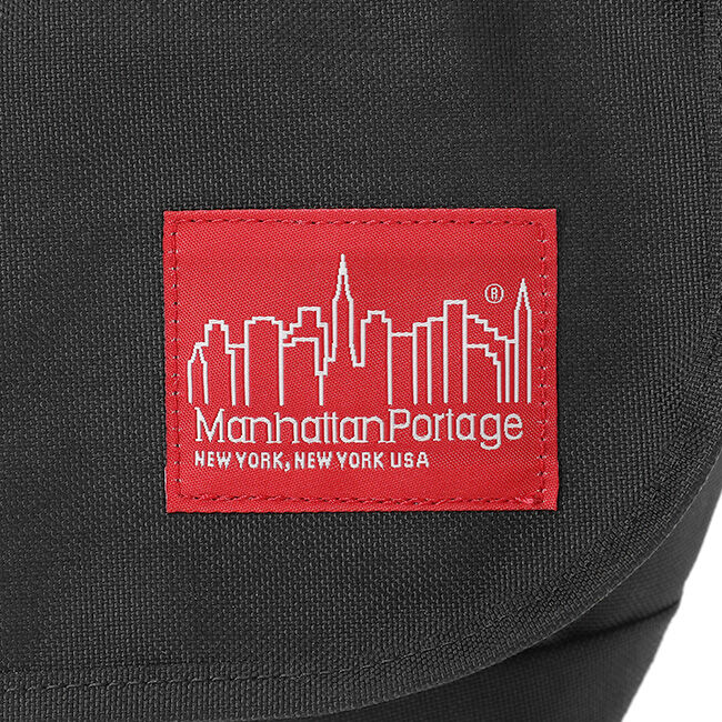 Manhattan Portage「Nylon Messenger Bag JR Flap Zipper Pocket」|ショルダー・メッセンジャー|