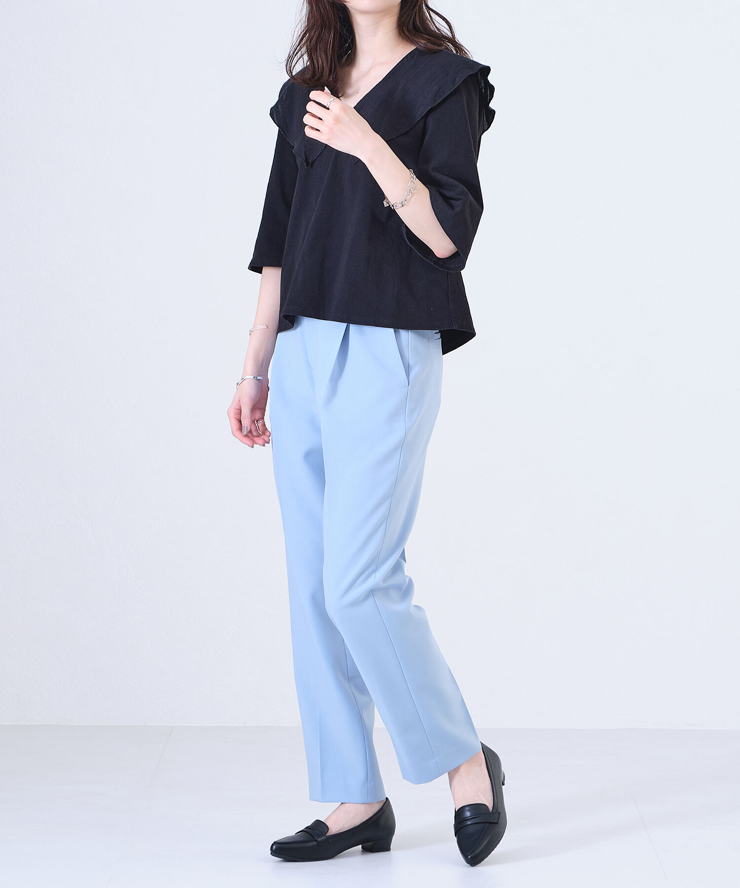 ORiental TRaffic「【防水】ポインテッドトゥ レイン パンプス /R-1016 晴雨兼用 通勤靴」|パンプス|