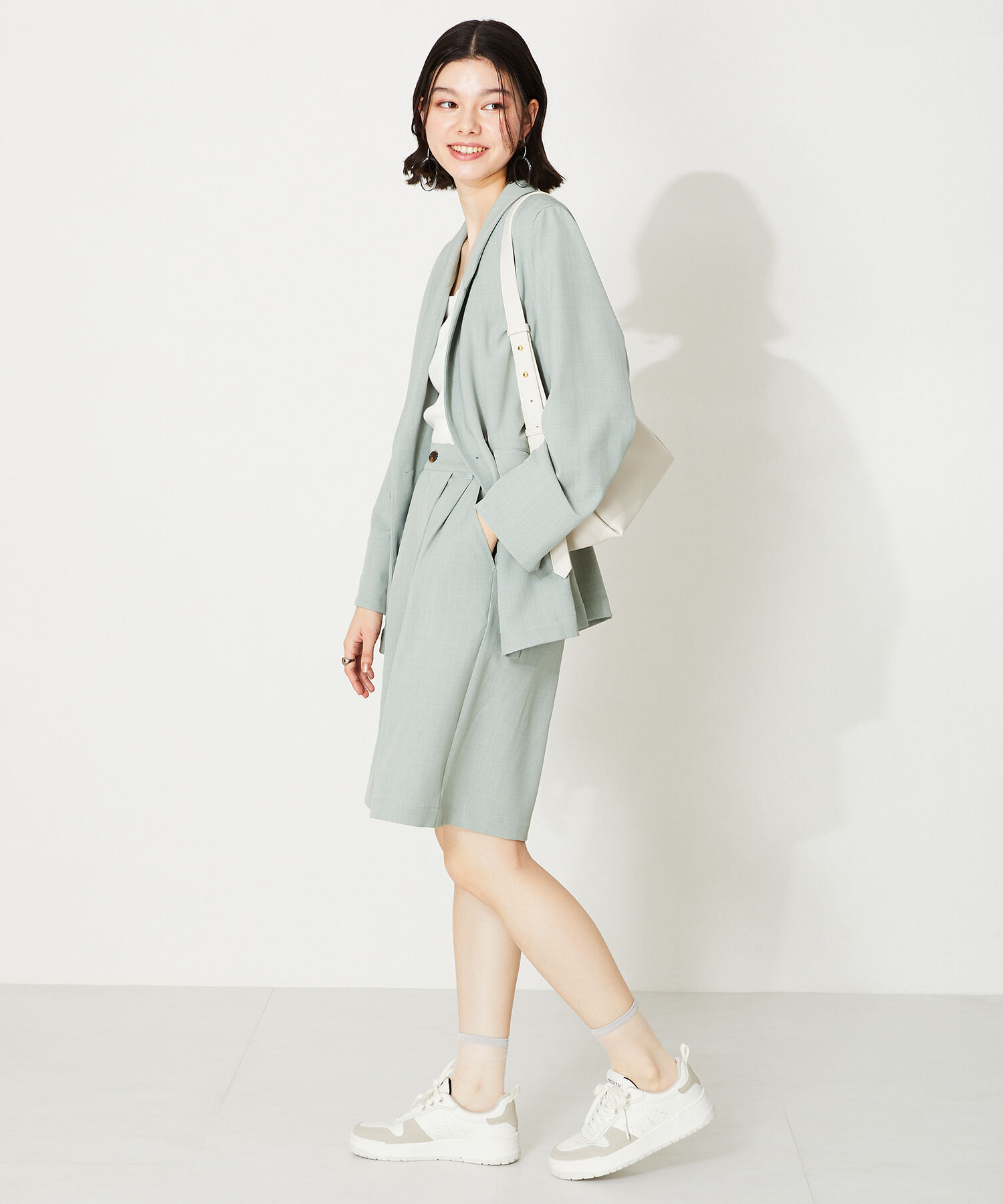 ORiental TRaffic「【トレンド】パンチングミッドソールスニーカー/OT3725 スニーカー 定番 人気 売れてる」|スニーカー|