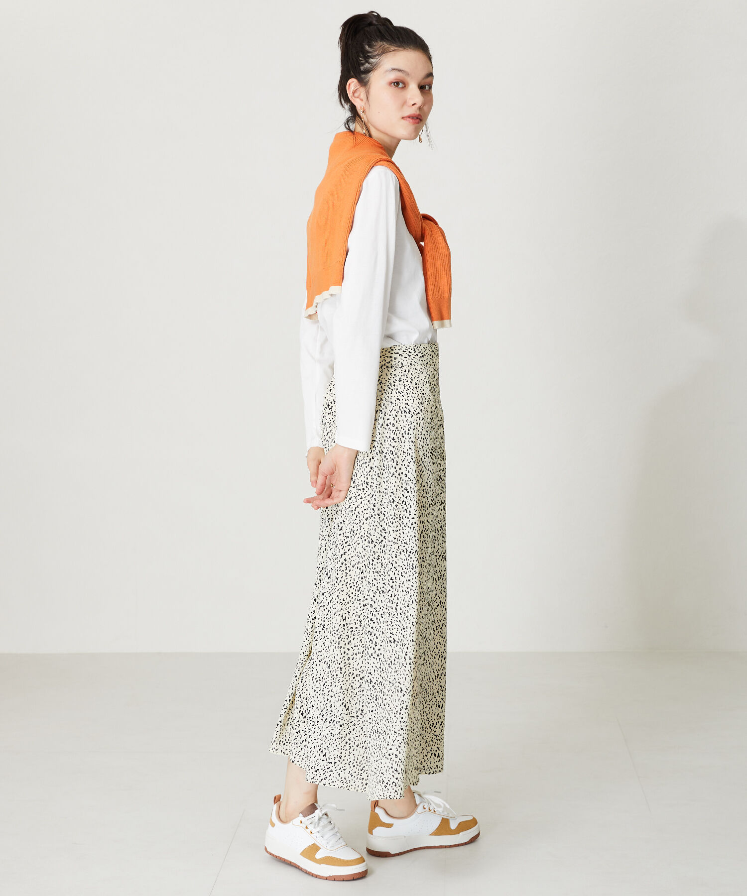 ORiental TRaffic「【トレンド】パンチングミッドソールスニーカー/OT3725 スニーカー 定番 人気 売れてる」|スニーカー|