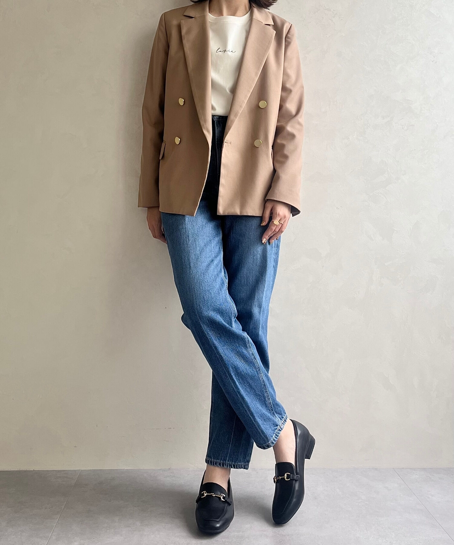 ORiental TRaffic「【跳べるパンプス/シリーズ累計１５０万足突破】スクエアトゥビットモチーフ  ローファー /R-3210」|パンプス|