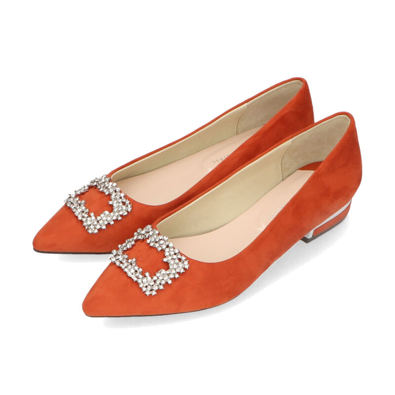 ORiental TRaffic「ビジューモチーフフラットパンプス/31302」|パンプス|