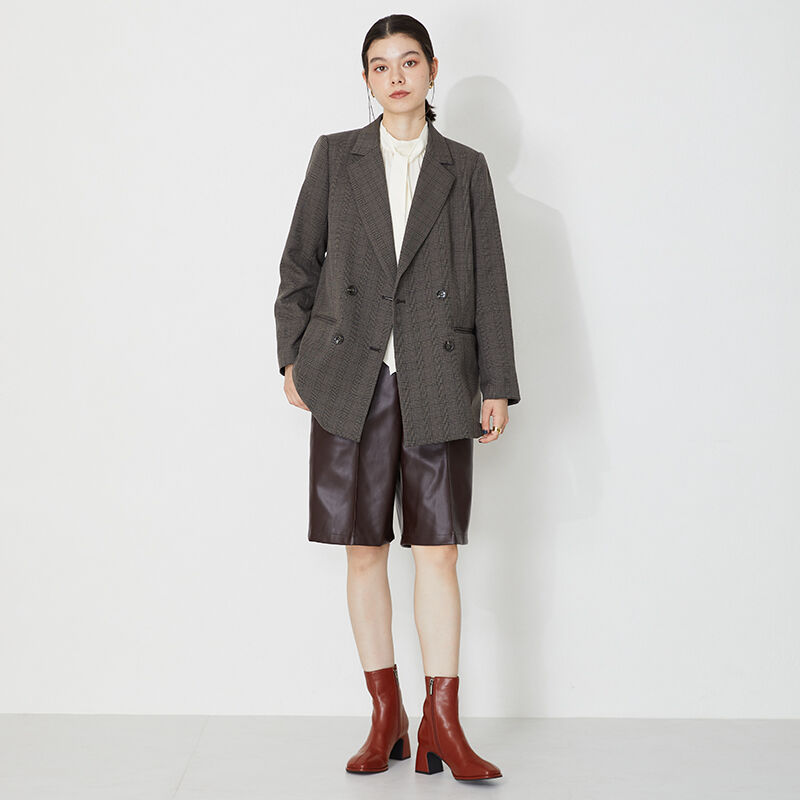 ORiental TRaffic「オブリークトゥミドルブーツ/31428」|ショートブーツ|