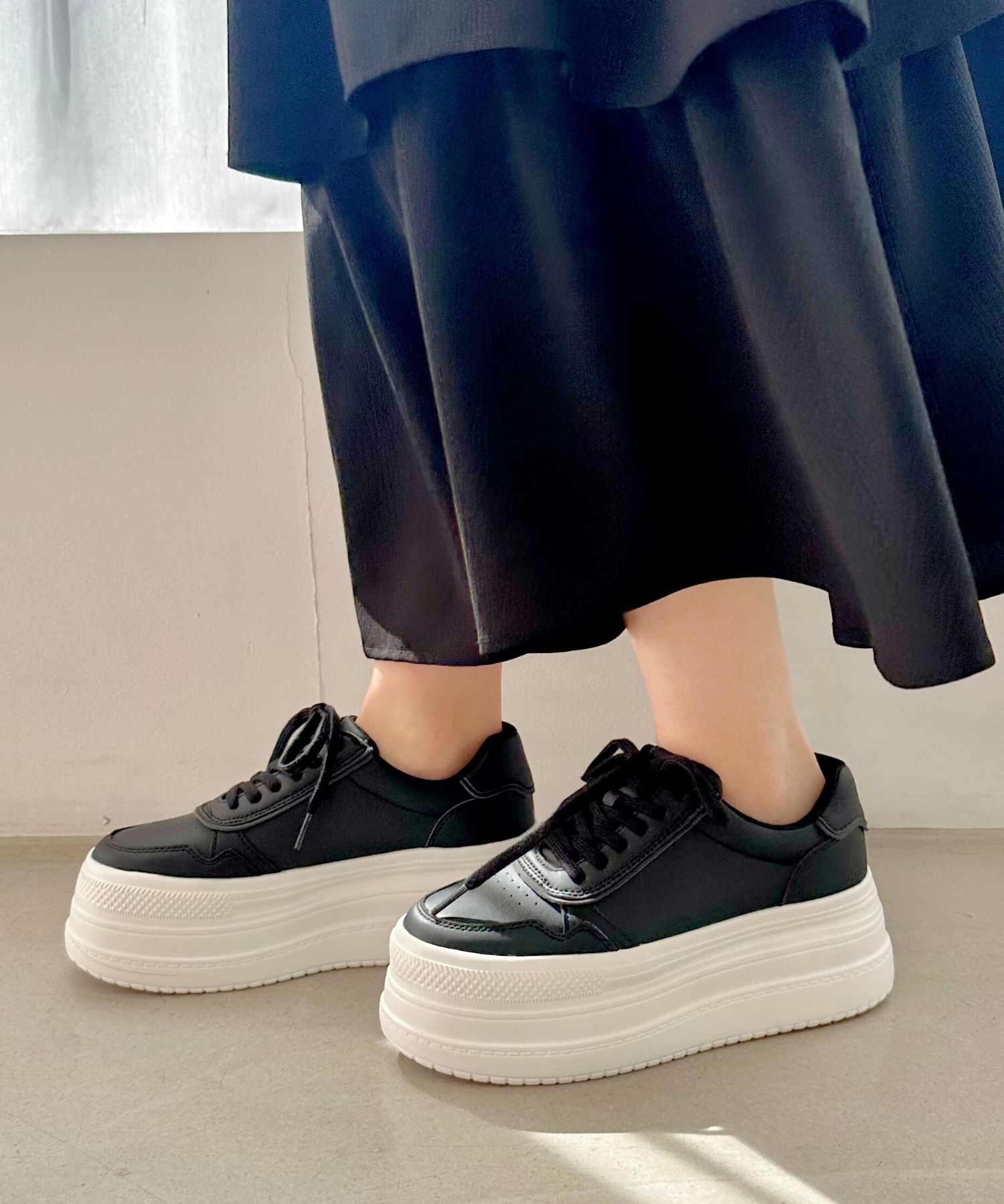 ORiental TRaffic「厚底ローカットスニーカー/OT3736」|スニーカー|