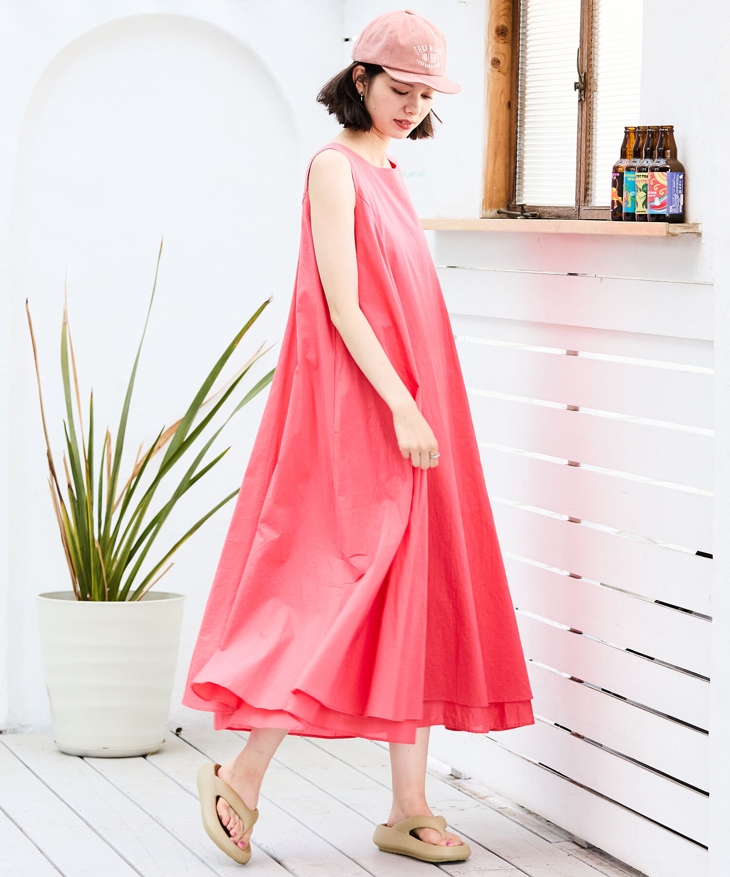 ORiental TRaffic「【リカバリーサンダル】パデットトングサンダル/OT3219 トング サンダル 人気 売れてる トレンド 軽い」|サンダル|