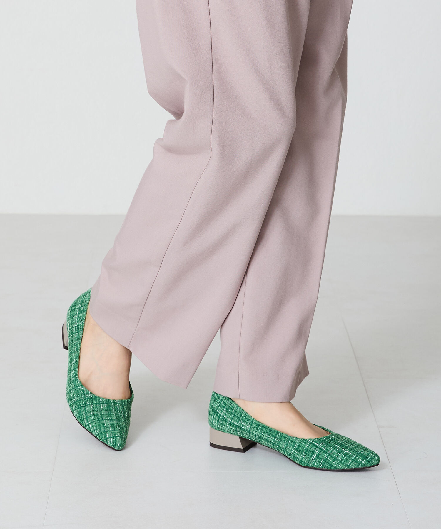 WA Oriental TRaffic「【追加】バイカラーポインテッドトゥパンプス/42302 トレンド　人気 オフィスカジュアル」|パンプス|