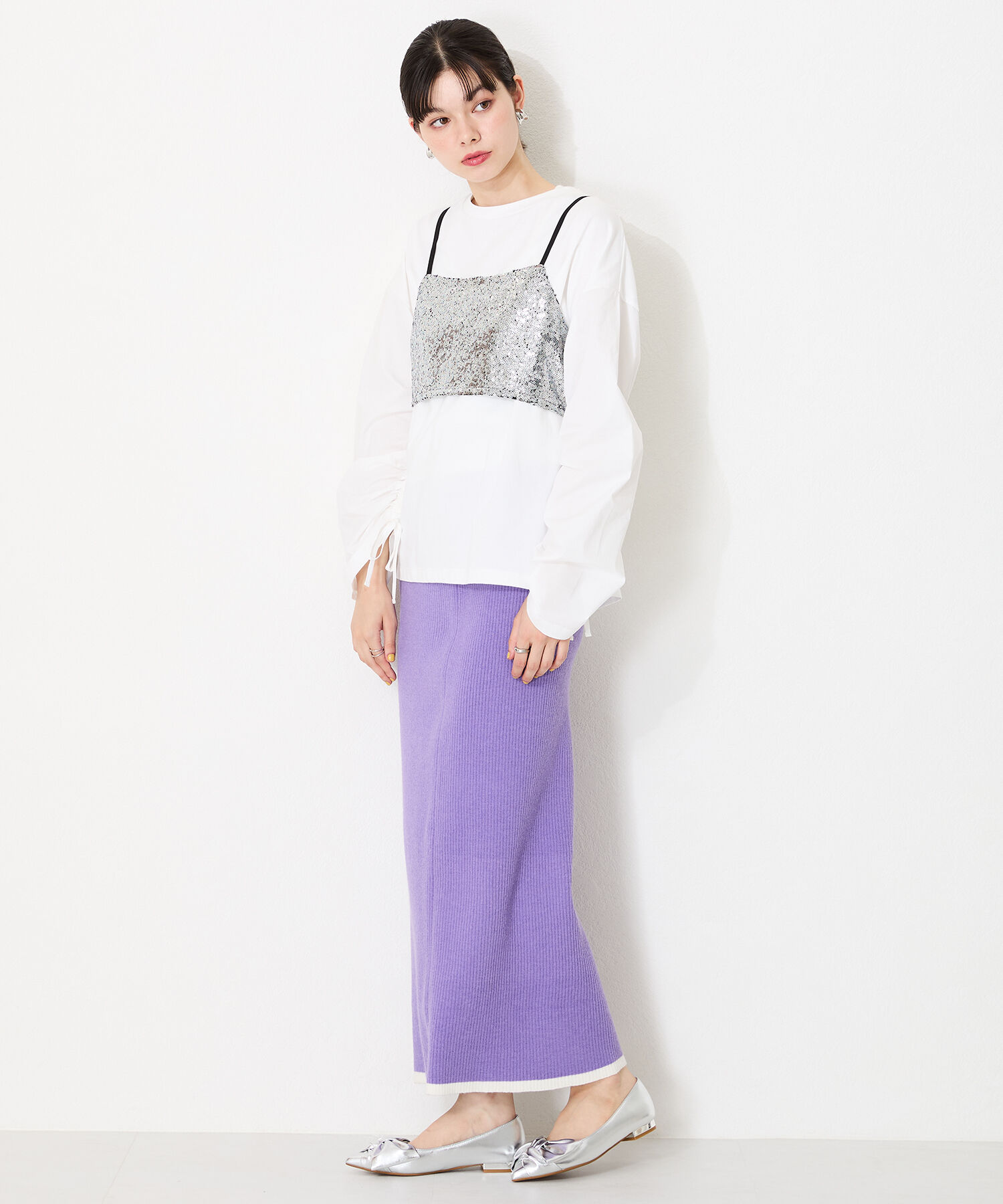 ORiental TRaffic「ビッグリボン フラット パンプス /41302 」|パンプス|