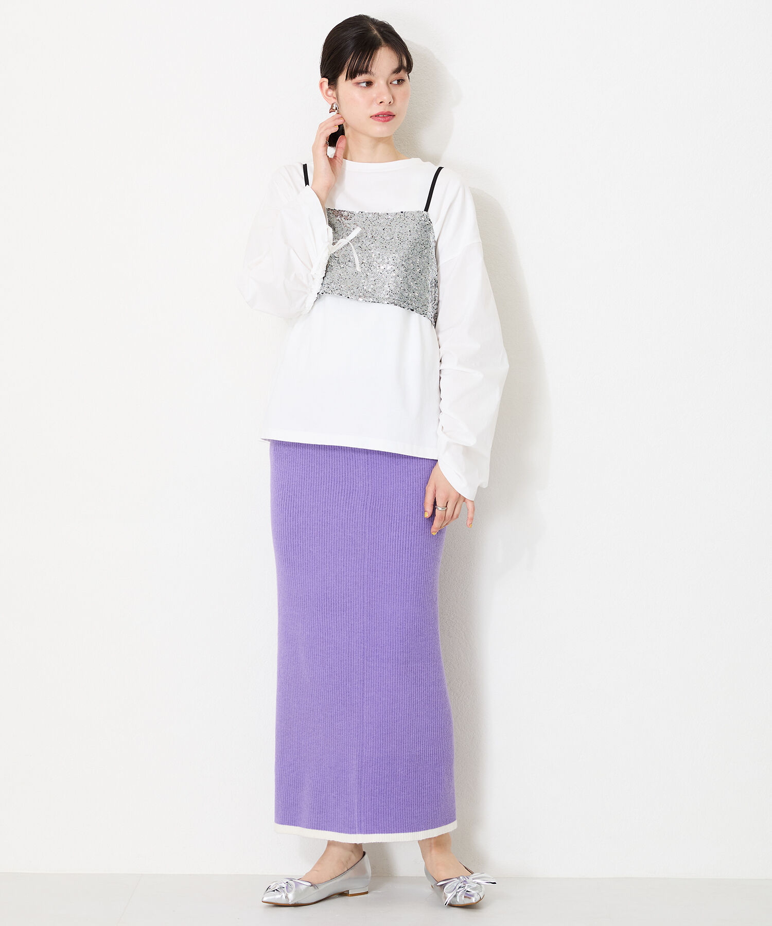 ORiental TRaffic「ビッグリボン フラット パンプス /41302 」|パンプス|