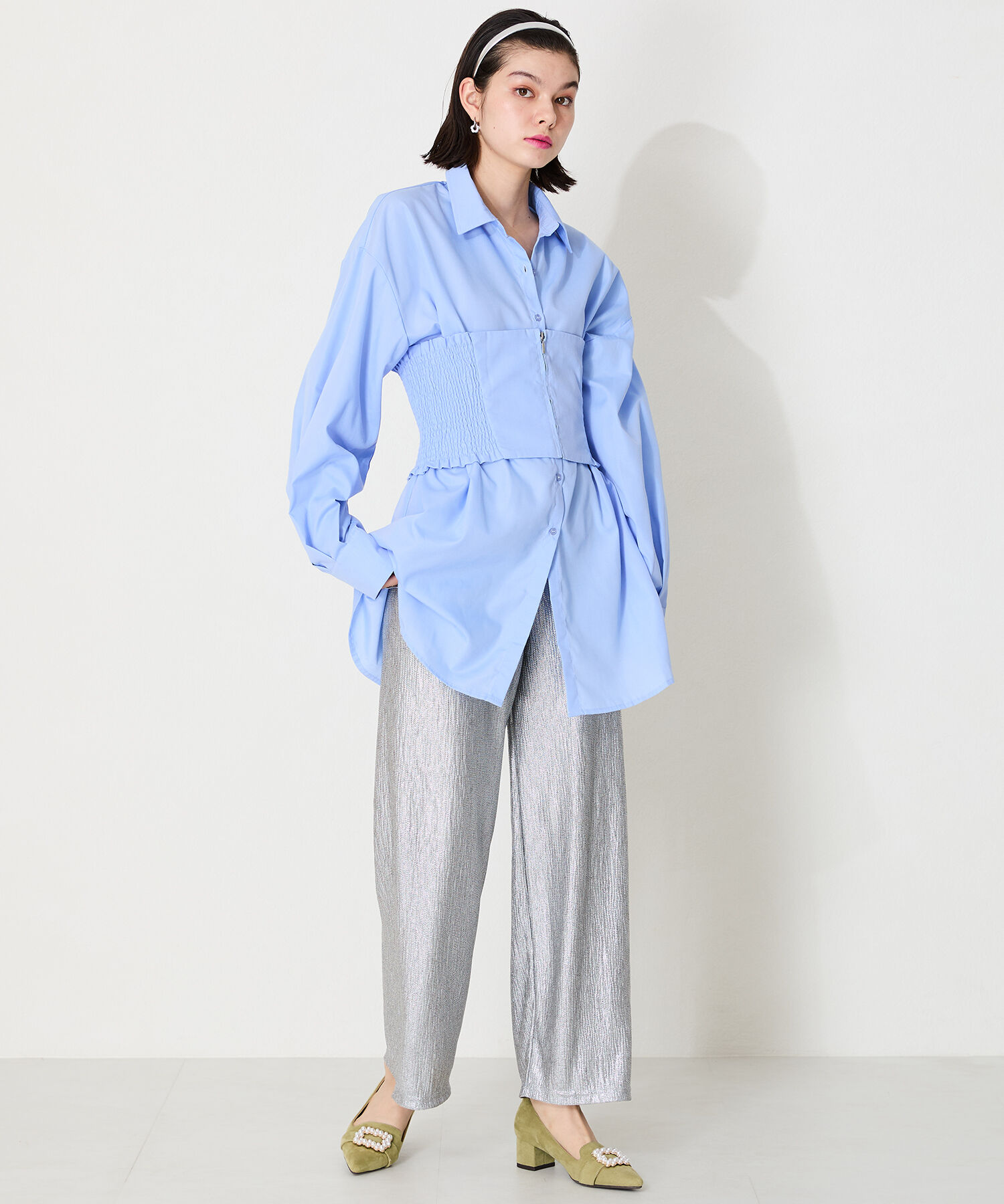 ORiental TRaffic「●2024秋冬新作●パールモチーフヒールオペラパンプス/41312」|パンプス|