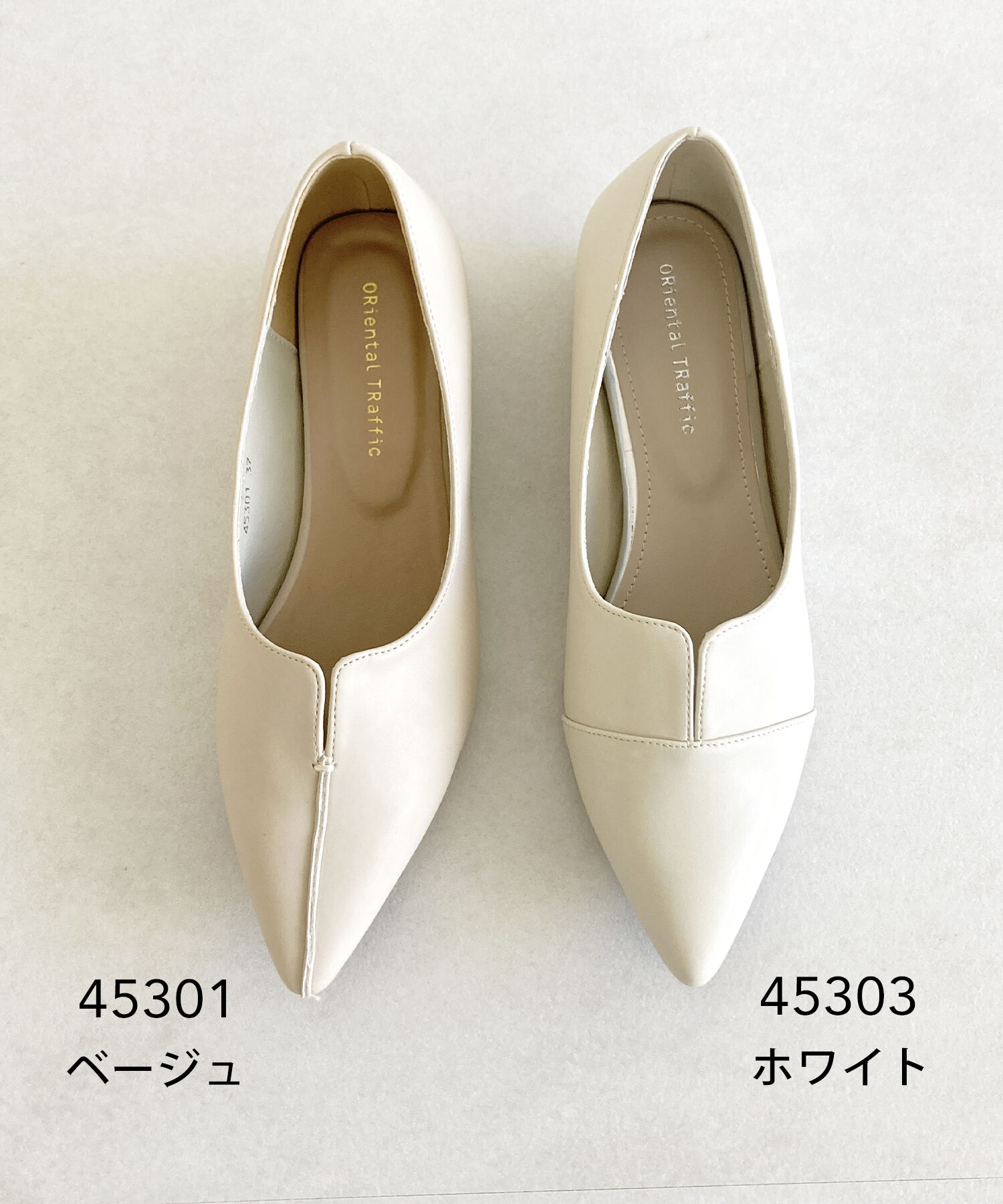 ORiental TRaffic「【WEB限定/累計2万足突破】フレア ヒール ポインテッドトゥ パンプス /45301 ヒール2.8ｃｍ 通勤靴 」|パンプス|