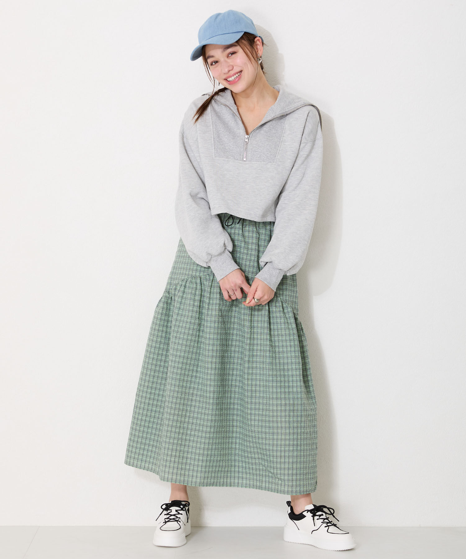 ORiental TRaffic「【新色追加】バイカラー ボリュームソール スニーカー /OT3750 厚底  クッション 軽量」|スニーカー|