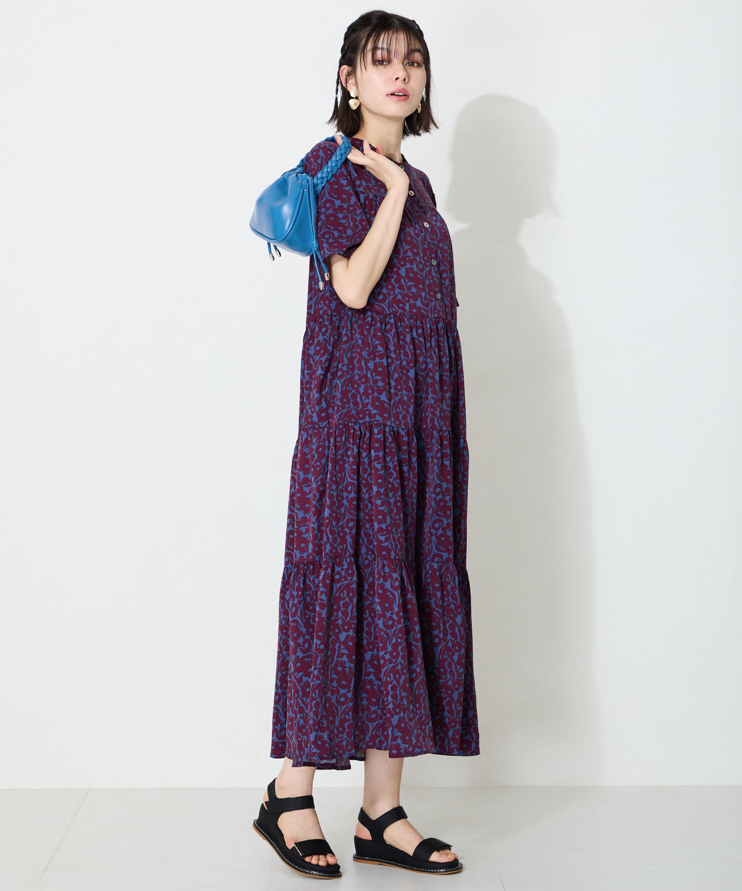 ORiental TRaffic「【トレンド】編み込みハンドバッグ/BA-244」|ショルダー・メッセンジャー|