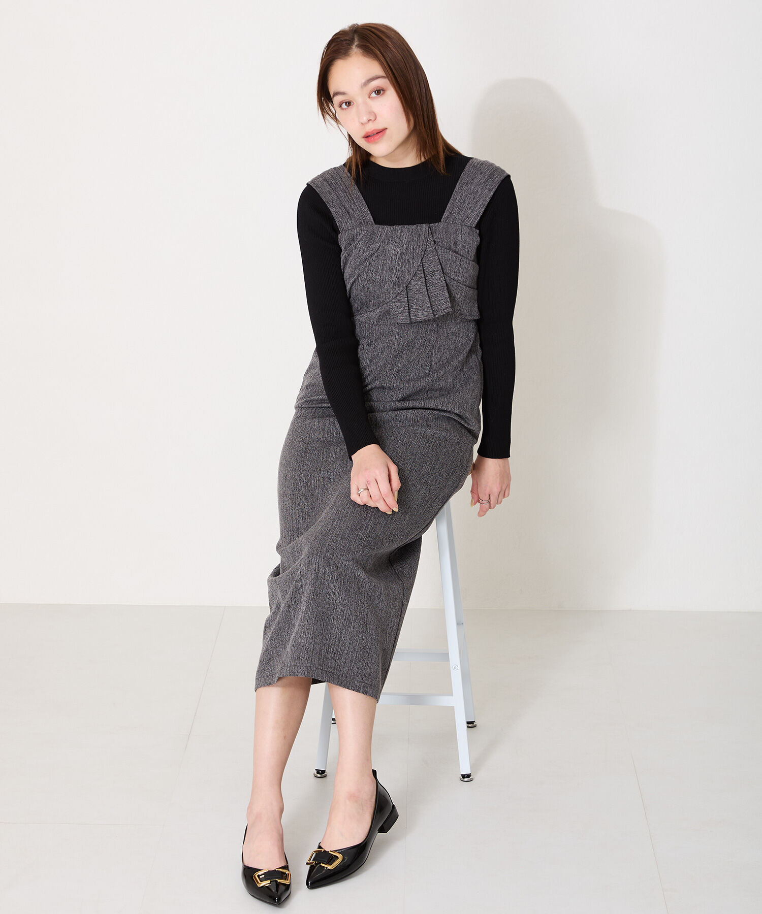 ORiental TRaffic「●2025春夏新作●ポインテッドトゥモチーフパンプス/51104 パンプス フラット 人気 トレンド」|パンプス|