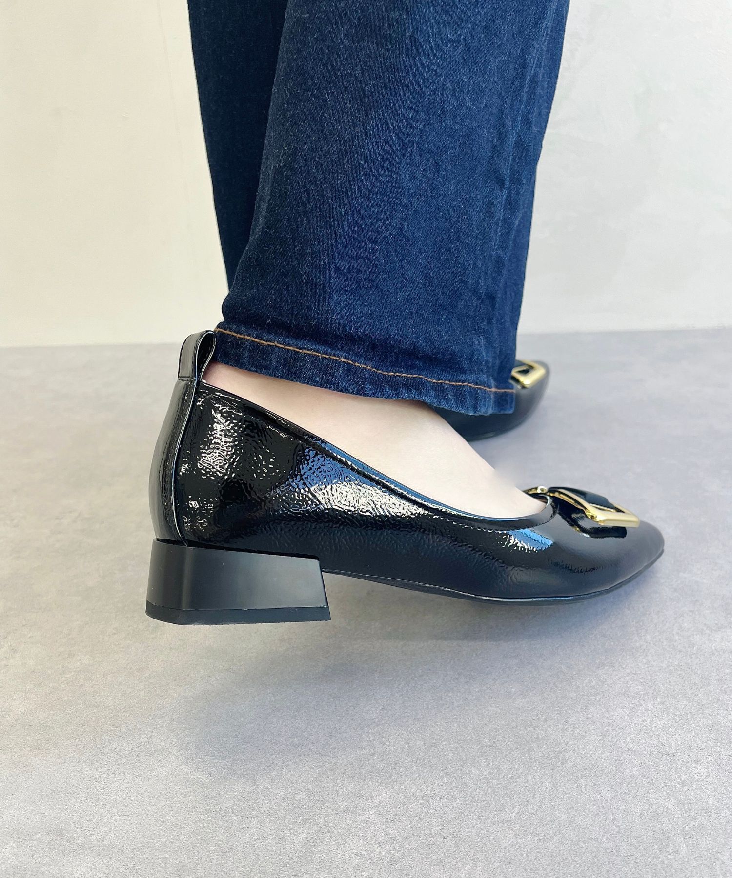 ORiental TRaffic「●2025春夏新作●ポインテッドトゥモチーフパンプス/51104 パンプス フラット 人気 トレンド」|パンプス|