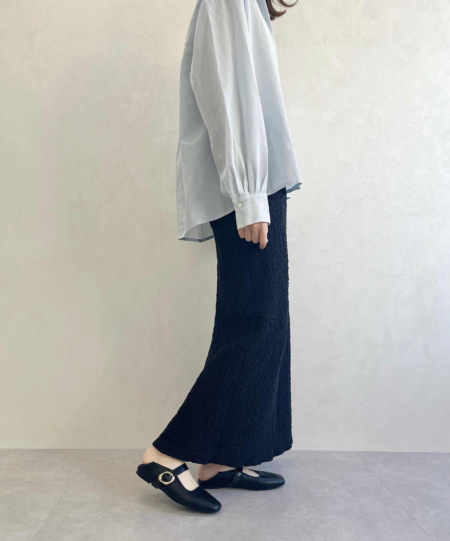 WA Oriental TRaffic「柔らか ストラップ フラット パンプス /52104 フィット クッション」|パンプス|