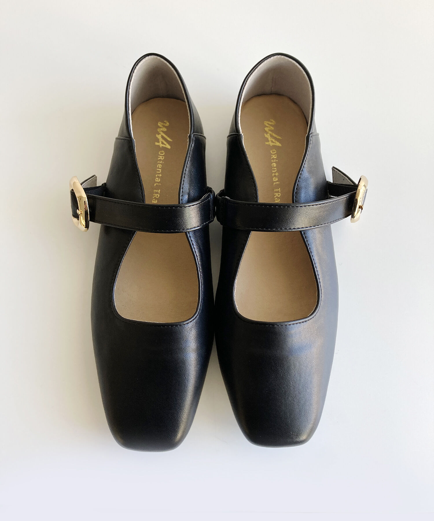 WA Oriental TRaffic「柔らか ストラップ フラット パンプス /52104 フィット クッション」|パンプス|