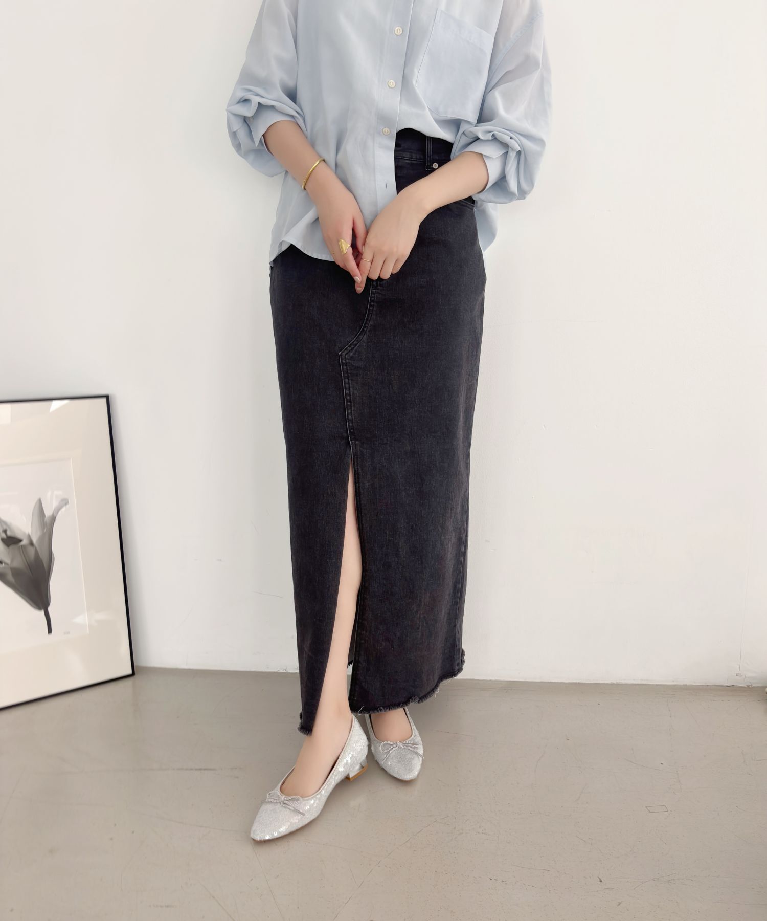 ORiental TRaffic「●2025春夏新作●スパンコールバレエシューズ/51109 バレエシューズ パンプス 人気 トレンド」|パンプス|