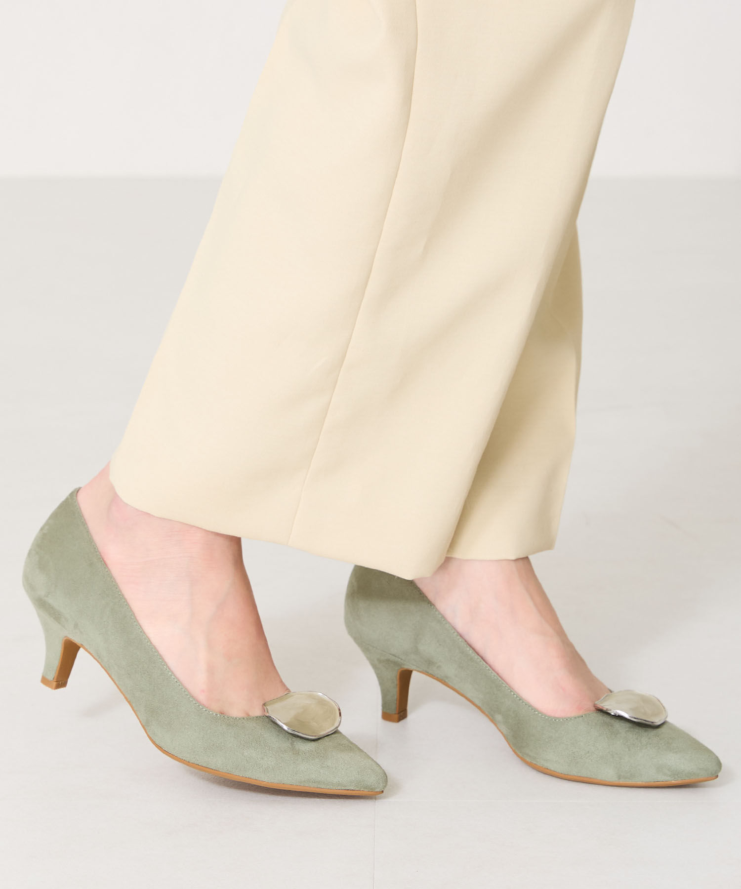 WA Oriental TRaffic「●2025春夏新作●2wayニュアンスモチーフパンプス/52112 人気　トレンド 柔らかい」|パンプス|