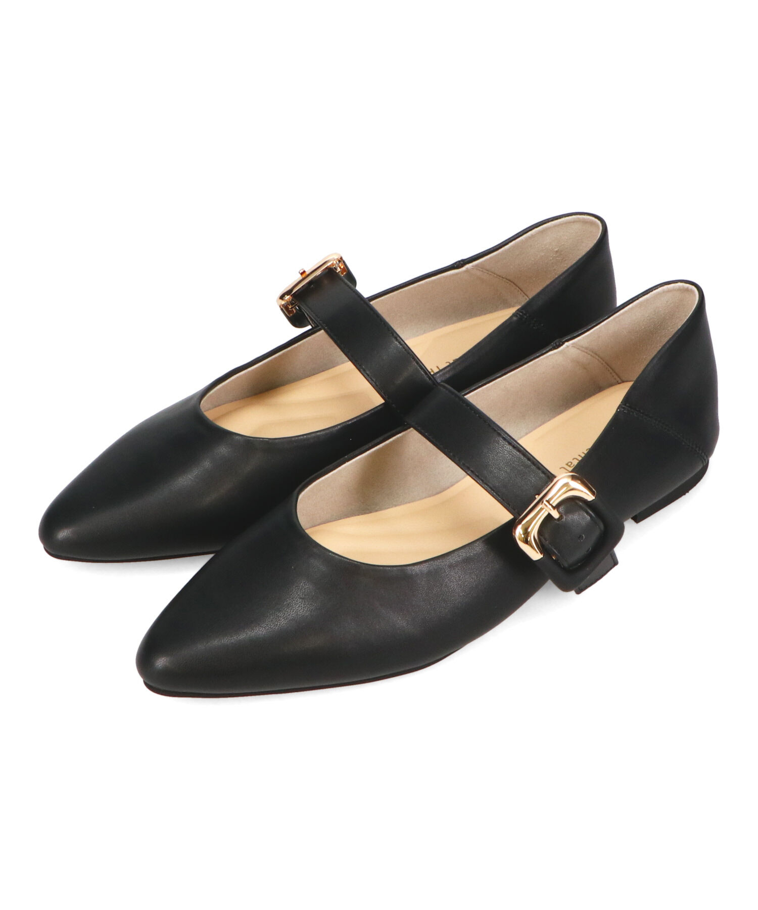 WA Oriental TRaffic「●2025春夏新作●配色バックル柔らかフラットパンプス/52118 パンプス フィット クッション 人気 トレンド」|パンプス|