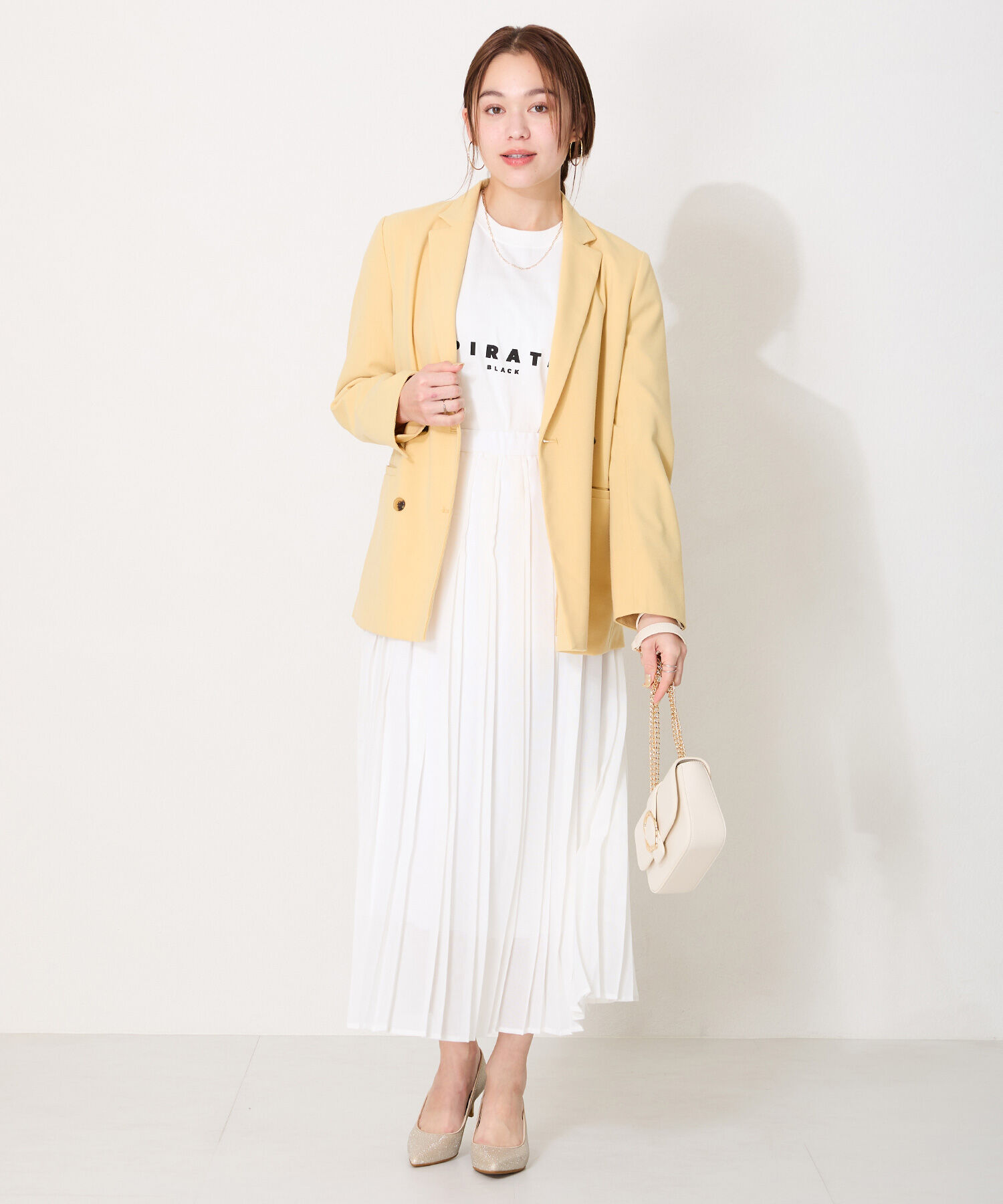 ORiental TRaffic「【オケージョン】 ポインテッドトゥ ラメ ヒール パンプス /MOR112 結婚式 パーティー 二次会」|パンプス|