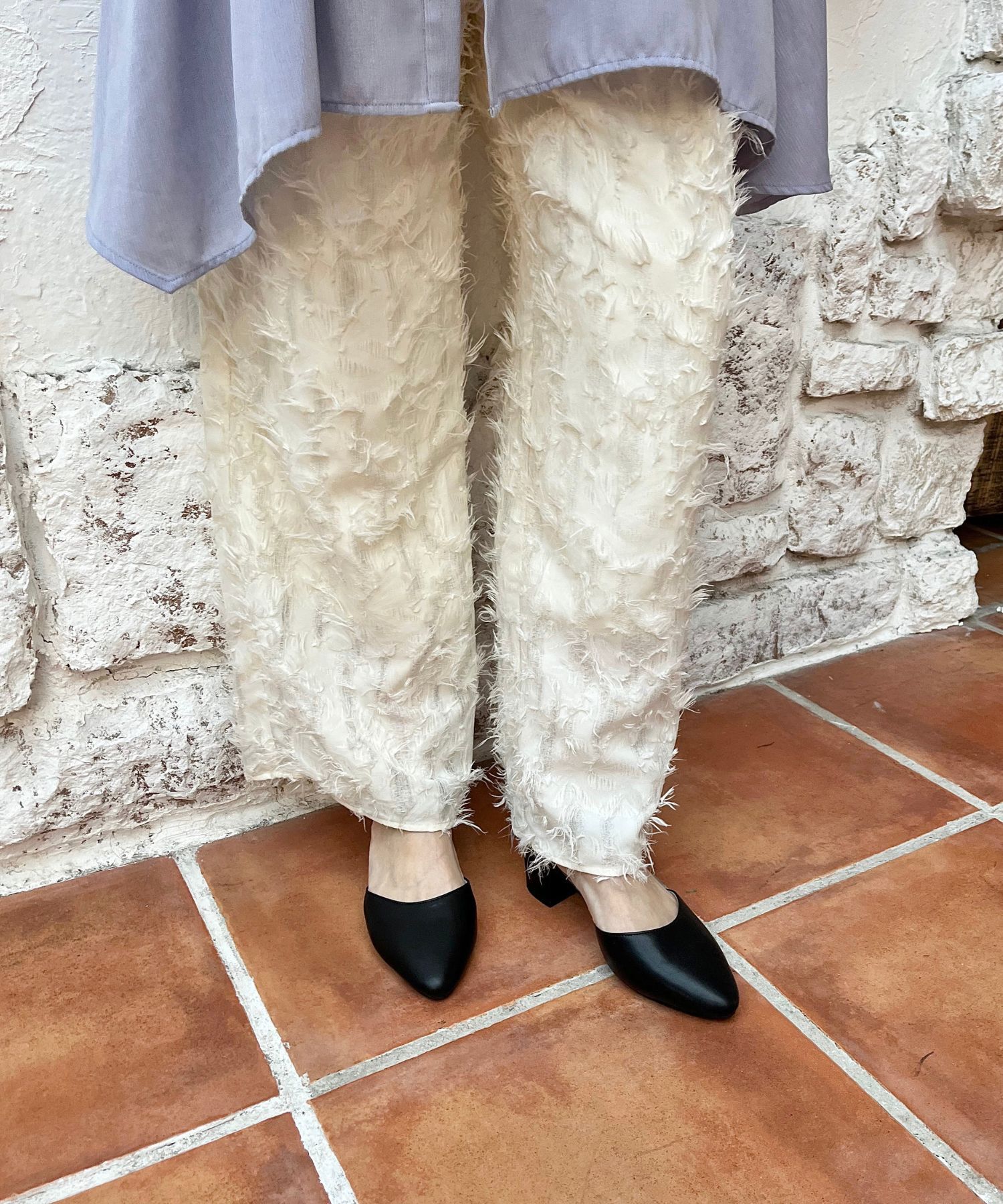 ORiental TRaffic「【WEB限定】アーモンドトゥ セパレートパンプス /55103 ストラップパンプス 太ヒール オフィス」|パンプス|