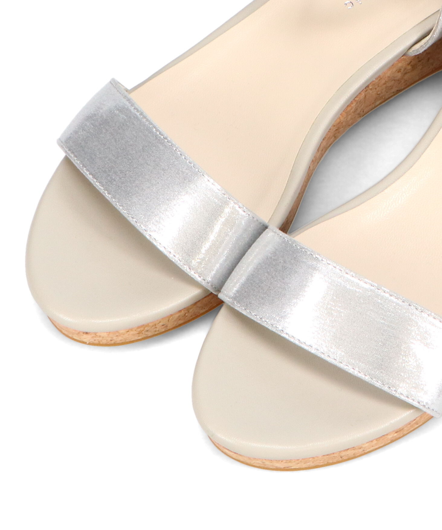 ORiental TRaffic「【WEB限定】●2025春夏新作●ウエッジソールワンベルトサンダル/55203 サンダル 人気 トレンド 売れてる」|サンダル|