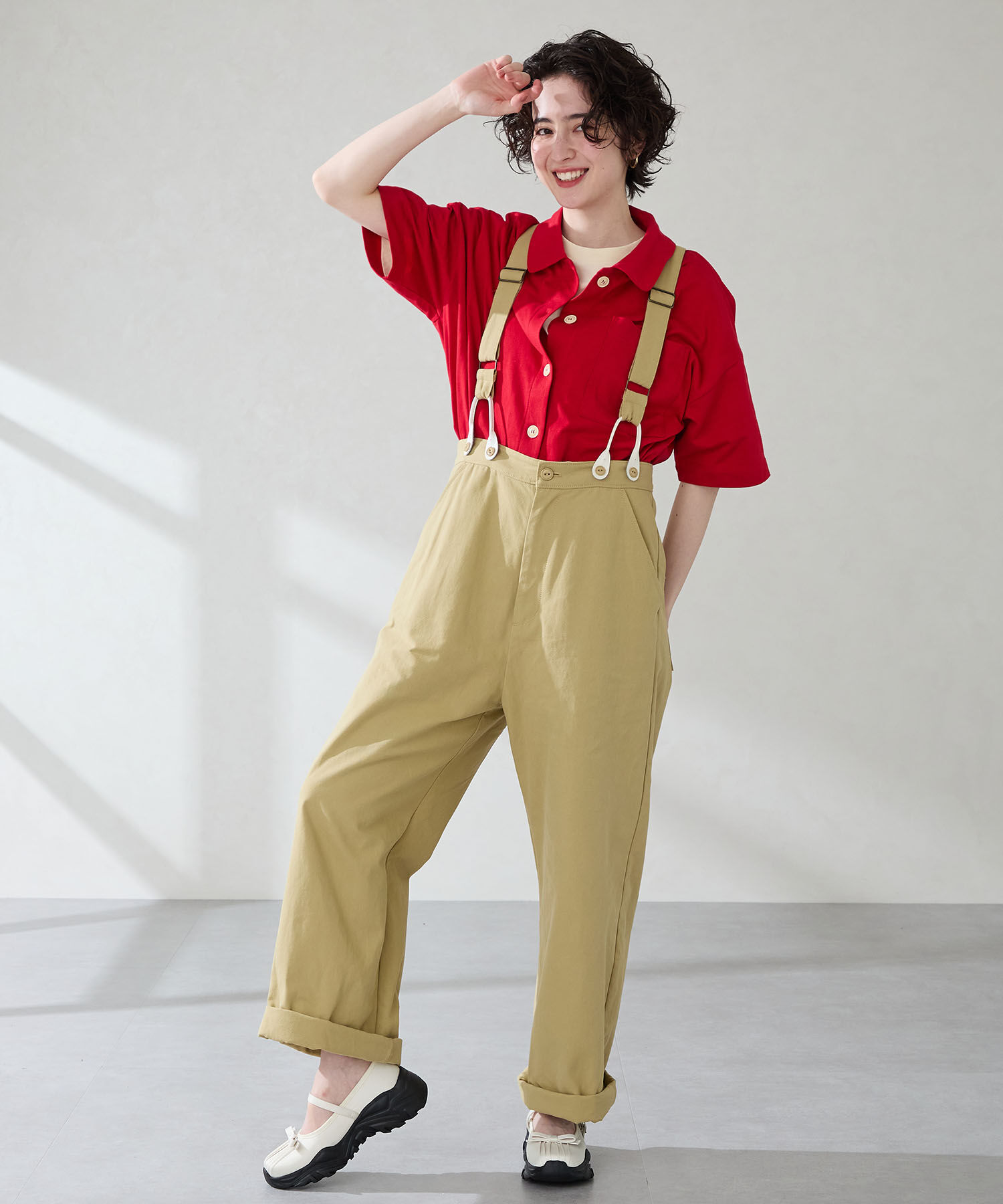 ORiental TRaffic「●2025秋冬新作● スニーカーソール バレエシューズ /51305 厚底」|スニーカー|