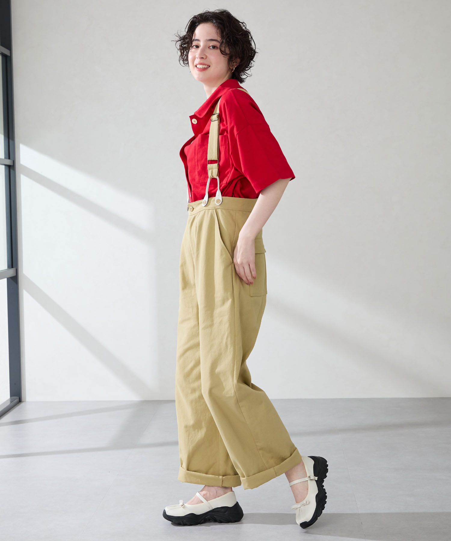 ORiental TRaffic「●2025秋冬新作● スニーカーソール バレエシューズ /51305 厚底」|スニーカー|