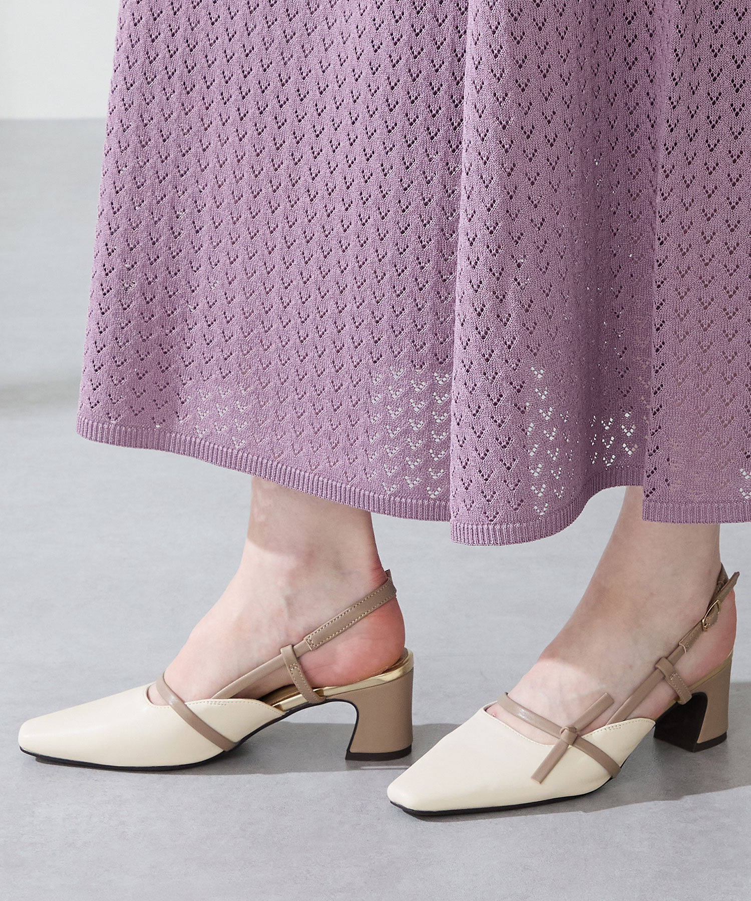 ORiental TRaffic「●2025秋冬新作●細 ストラップ バックベルト パンプス /51314 ヒール6.2ｃｍ」|パンプス|