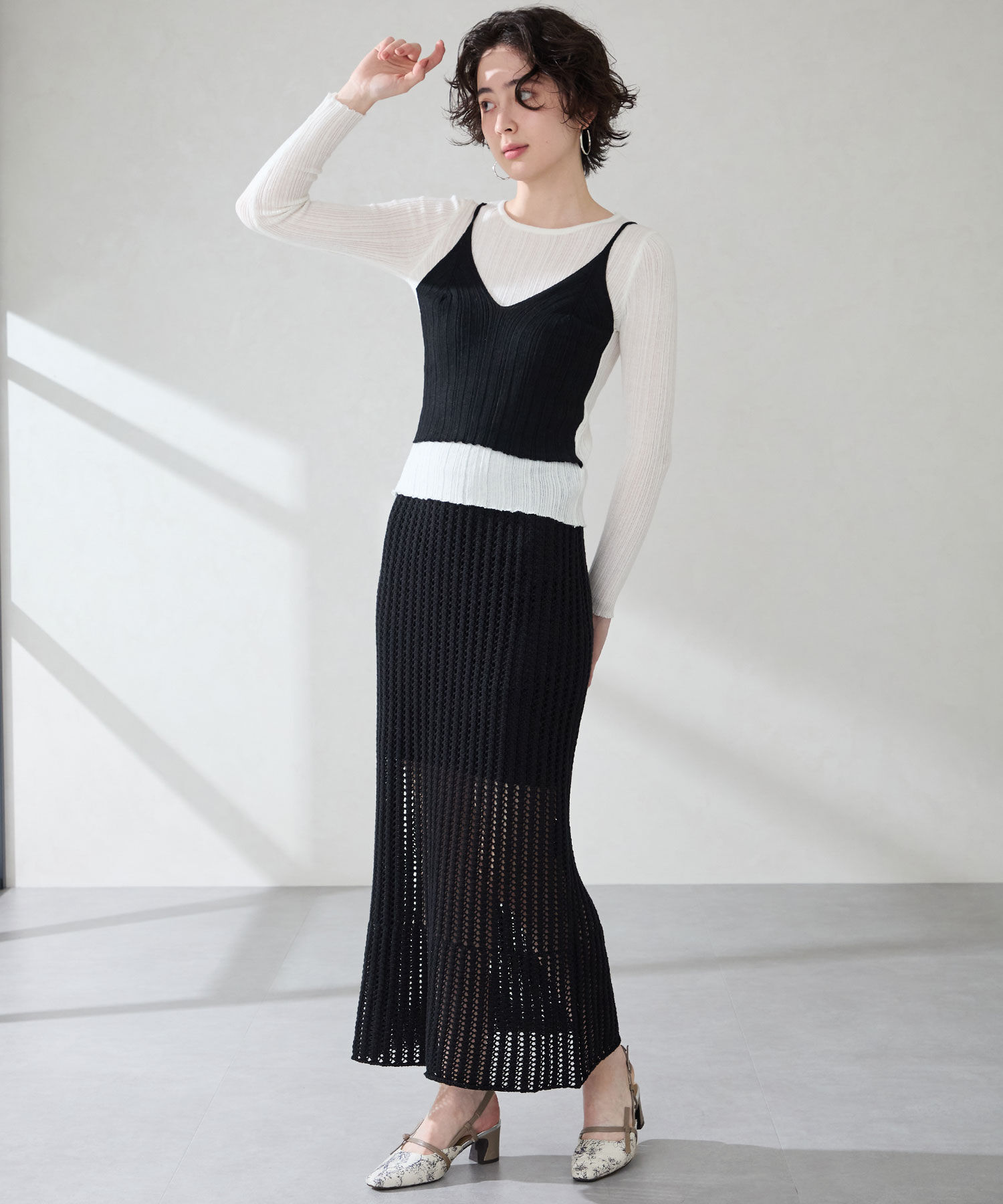 ORiental TRaffic「●2025秋冬新作●細 ストラップ バックベルト パンプス /51314 ヒール6.2ｃｍ」|パンプス|