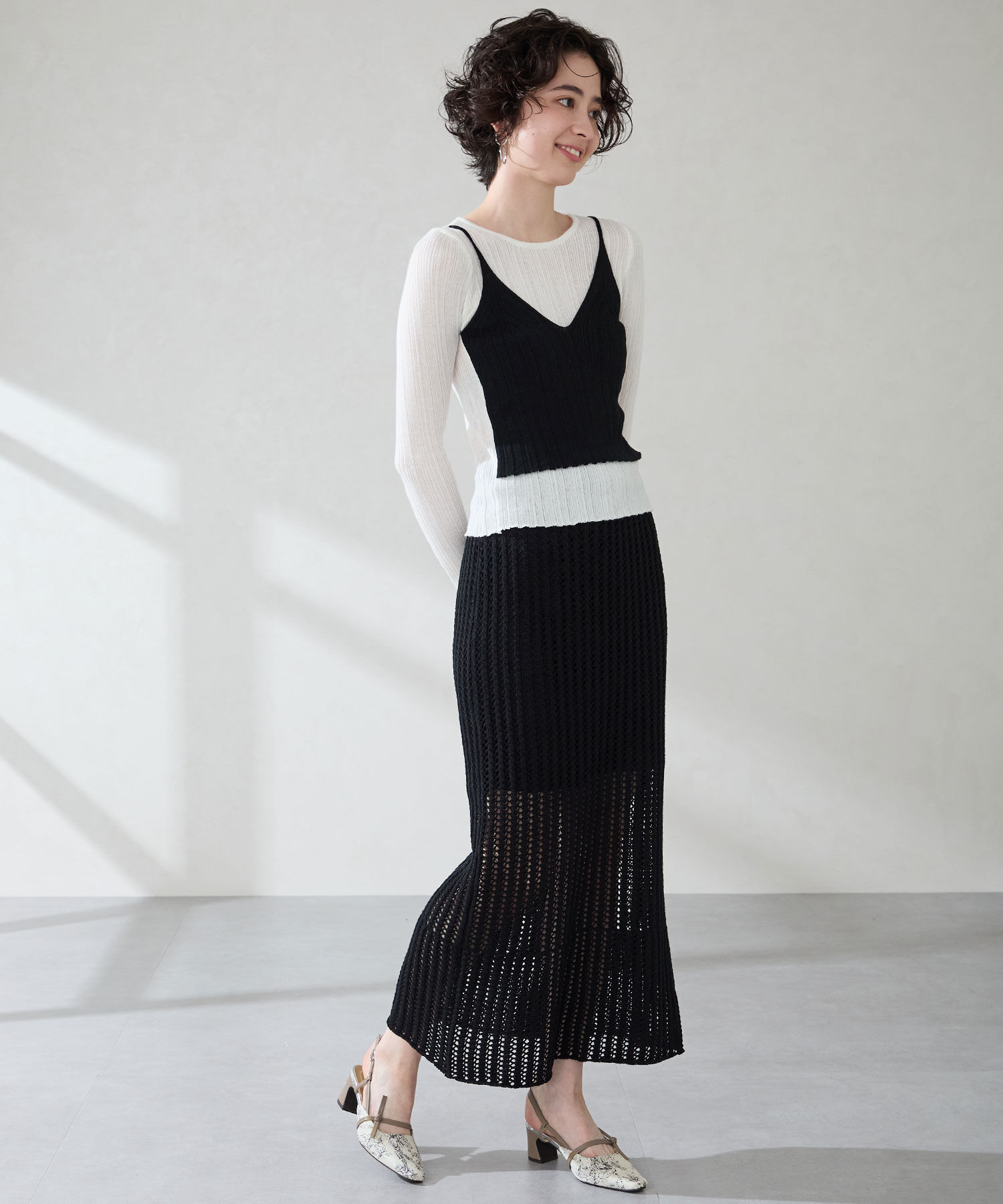 ORiental TRaffic「●2025秋冬新作●細 ストラップ バックベルト パンプス /51314 ヒール6.2ｃｍ」|パンプス|