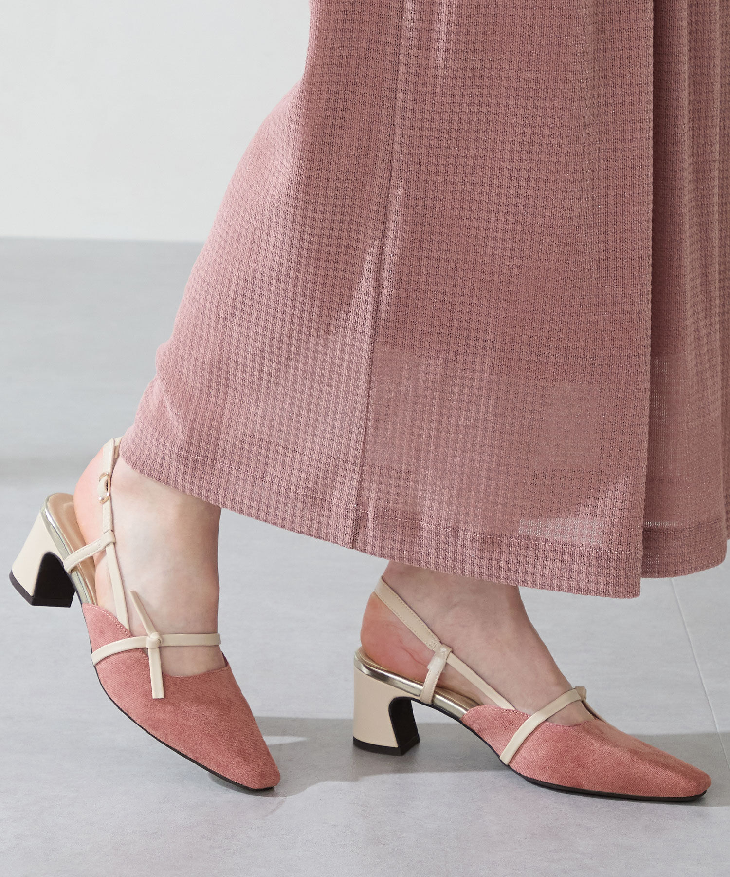 ORiental TRaffic「●2025秋冬新作●細 ストラップ バックベルト パンプス /51314 ヒール6.2ｃｍ」|パンプス|