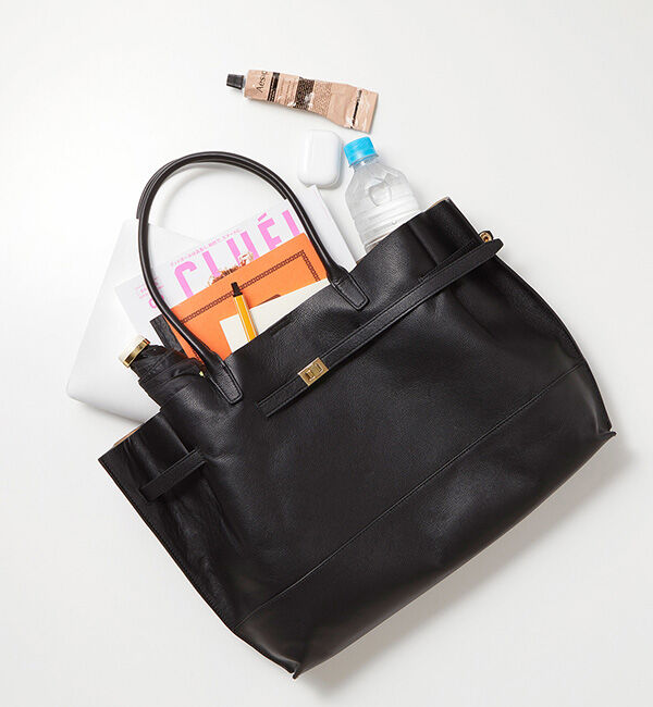 TOPKAPI TREASURE「シュリンクレザー ベルトデザインA4トートバッグ」|トートバッグ|