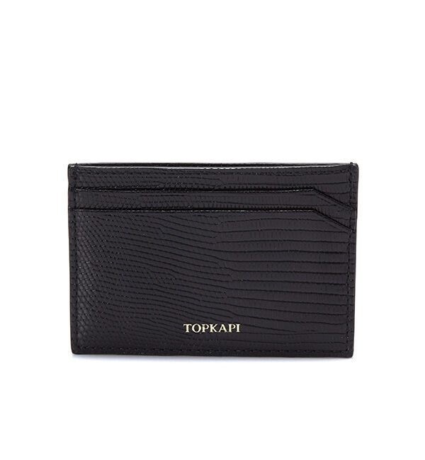 TOPKAPI 「イタリアンレザー リザード型押し パスケース LUCIA ルチア」|定期入れ|