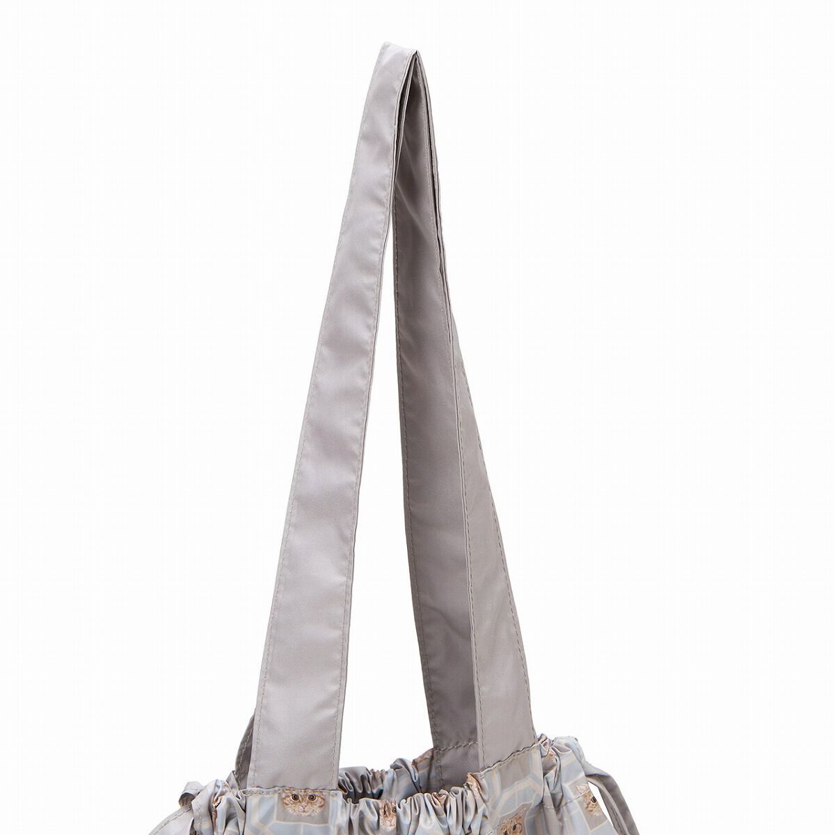 TOPKAPI TREASURE「【TREASURE TOPKAPI】ポケッタブル 猫 プリント エコバッグ」|トートバッグ|