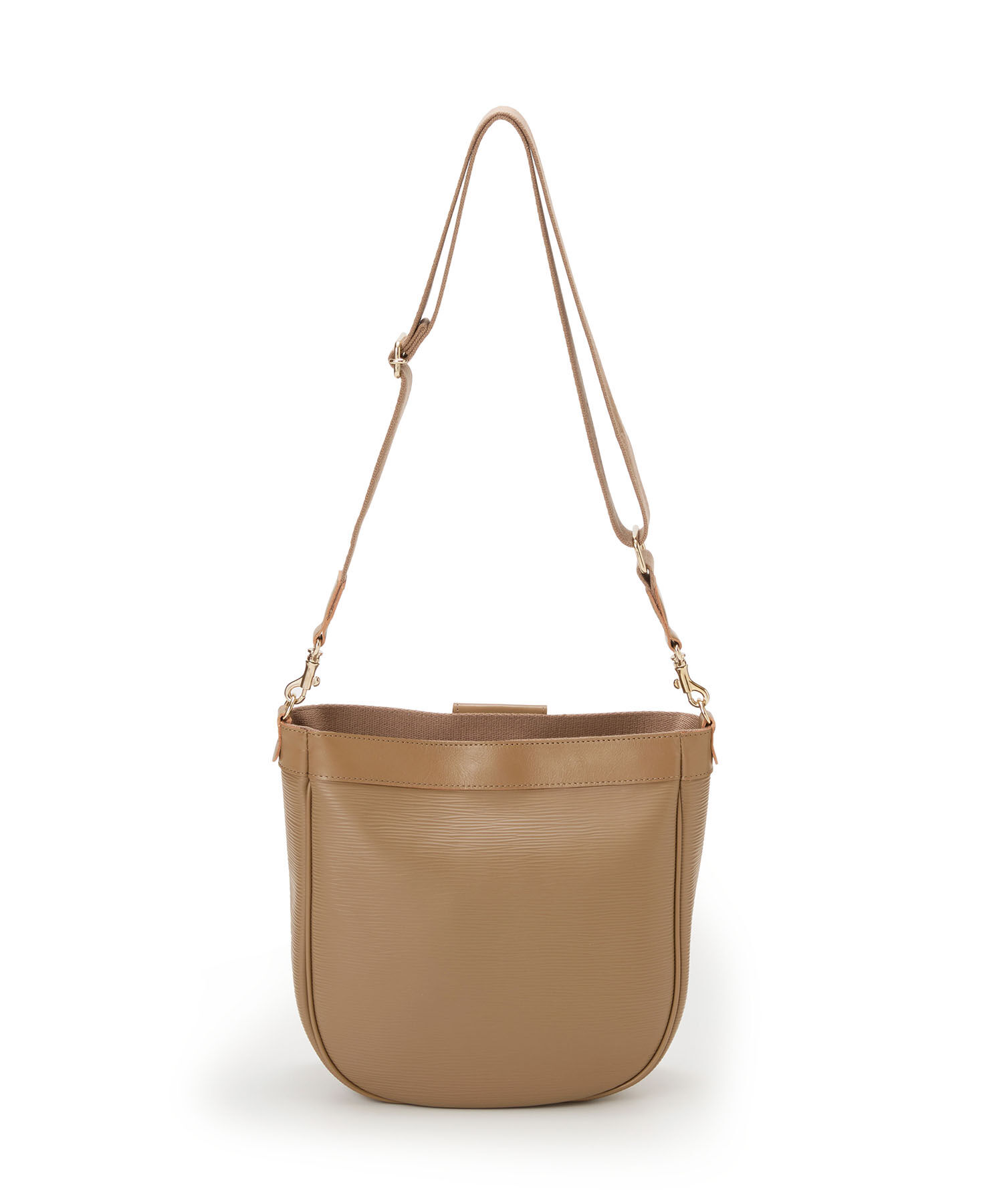 TOPKAPI BREATH「【Breath TOPKAPI】RIPPLE LOCK  リプルロック レザーコンビ ショルダー バッグ」|ショルダー・メッセンジャー|