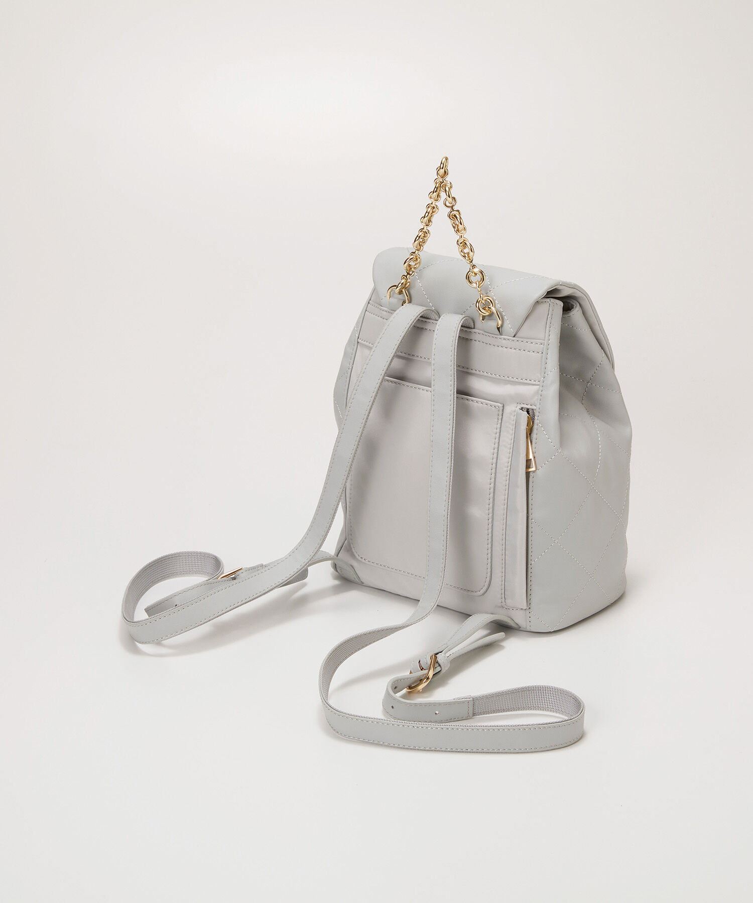 TOPKAPI TREASURE「【TREASURE TOPKAPI】ソフトレザー キルティング チェーン付き ミニ リュック」|リュック|