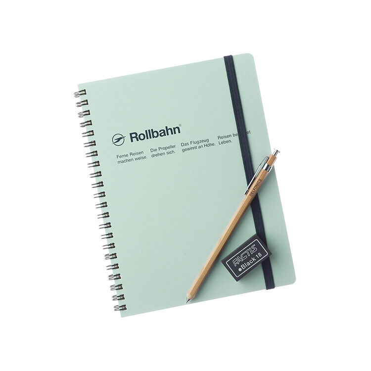 Rollbahn「ロルバーンポケット付メモA5」|ステーショナリー|