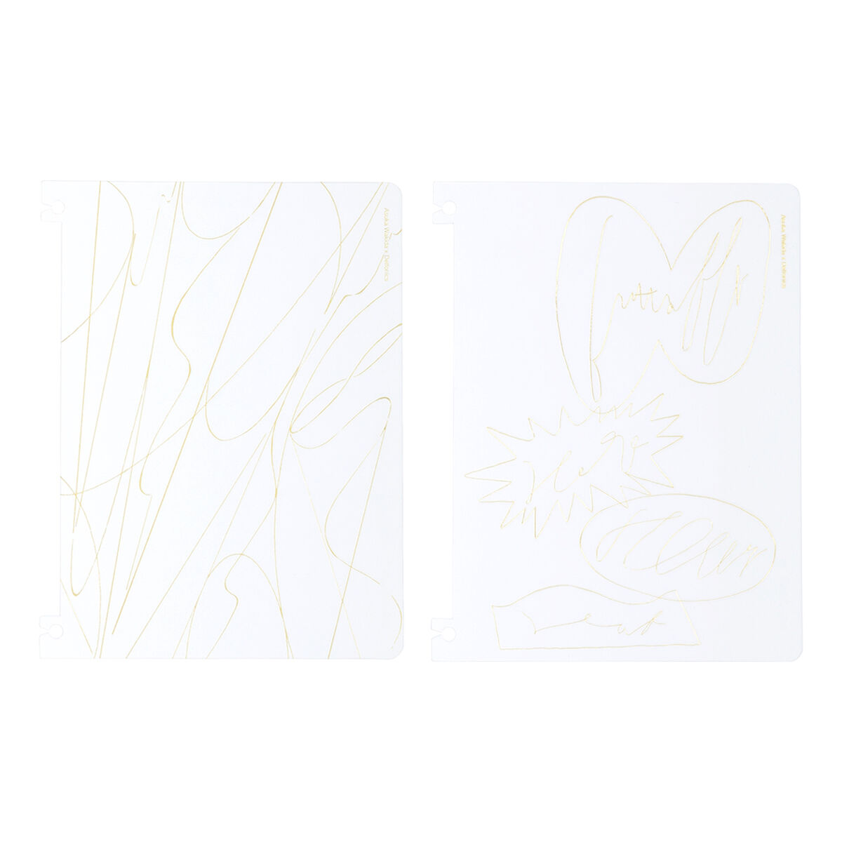 Rollbahn「【直営店限定】Asuka Wakida ロルバーン ポケット付メモL用 プロテクター」|ステーショナリー|