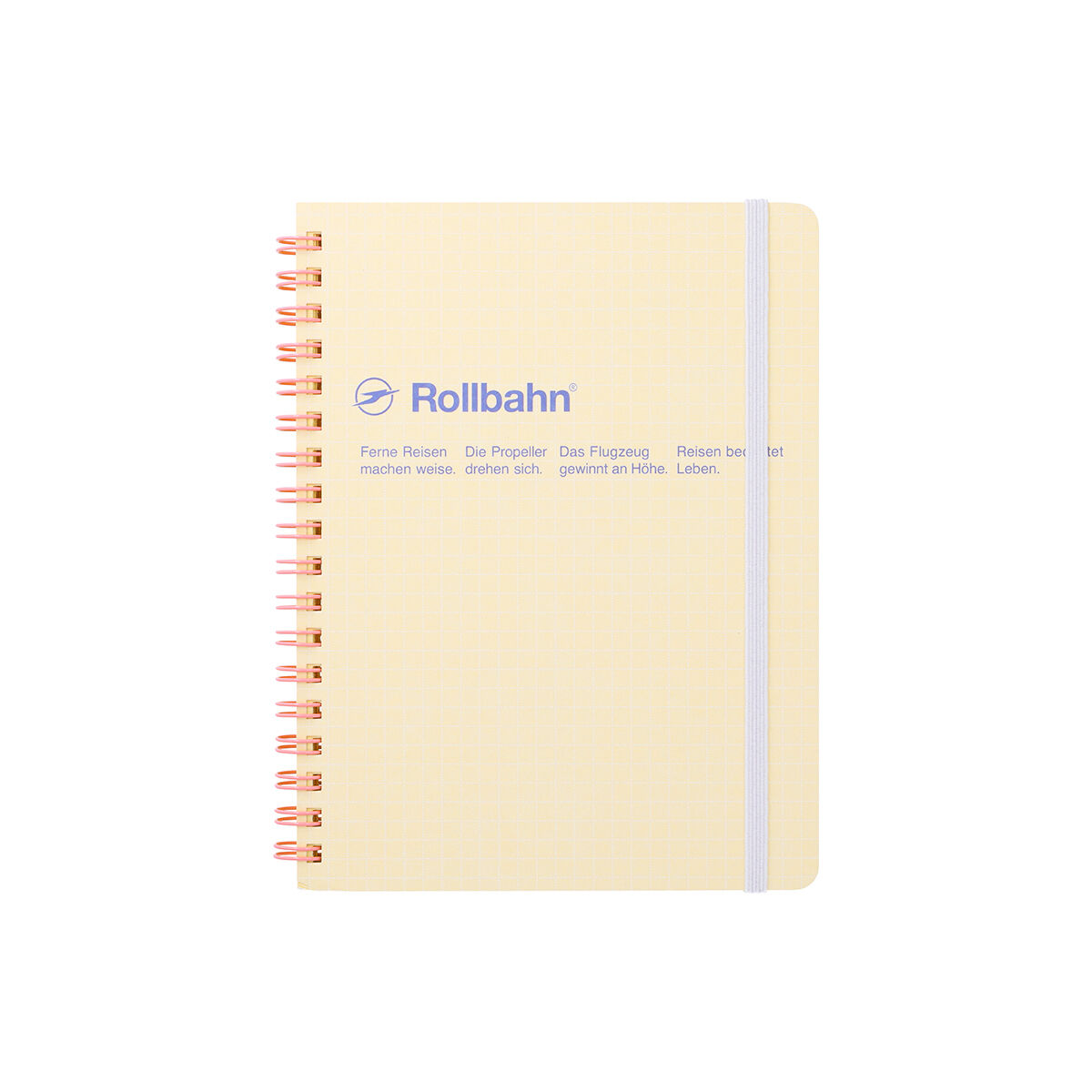 Rollbahn「ロルバーン ポケット付メモ スコラ L」|ステーショナリー|ライトイエロー